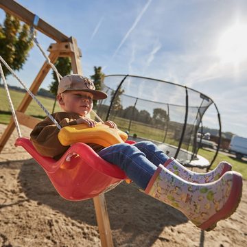 Wickey Einzelschaukel Smart One, (Kinderschaukel aus Holz, Einzelschaukel für den Garten), 10-Jahre Garantie*, modernes Design