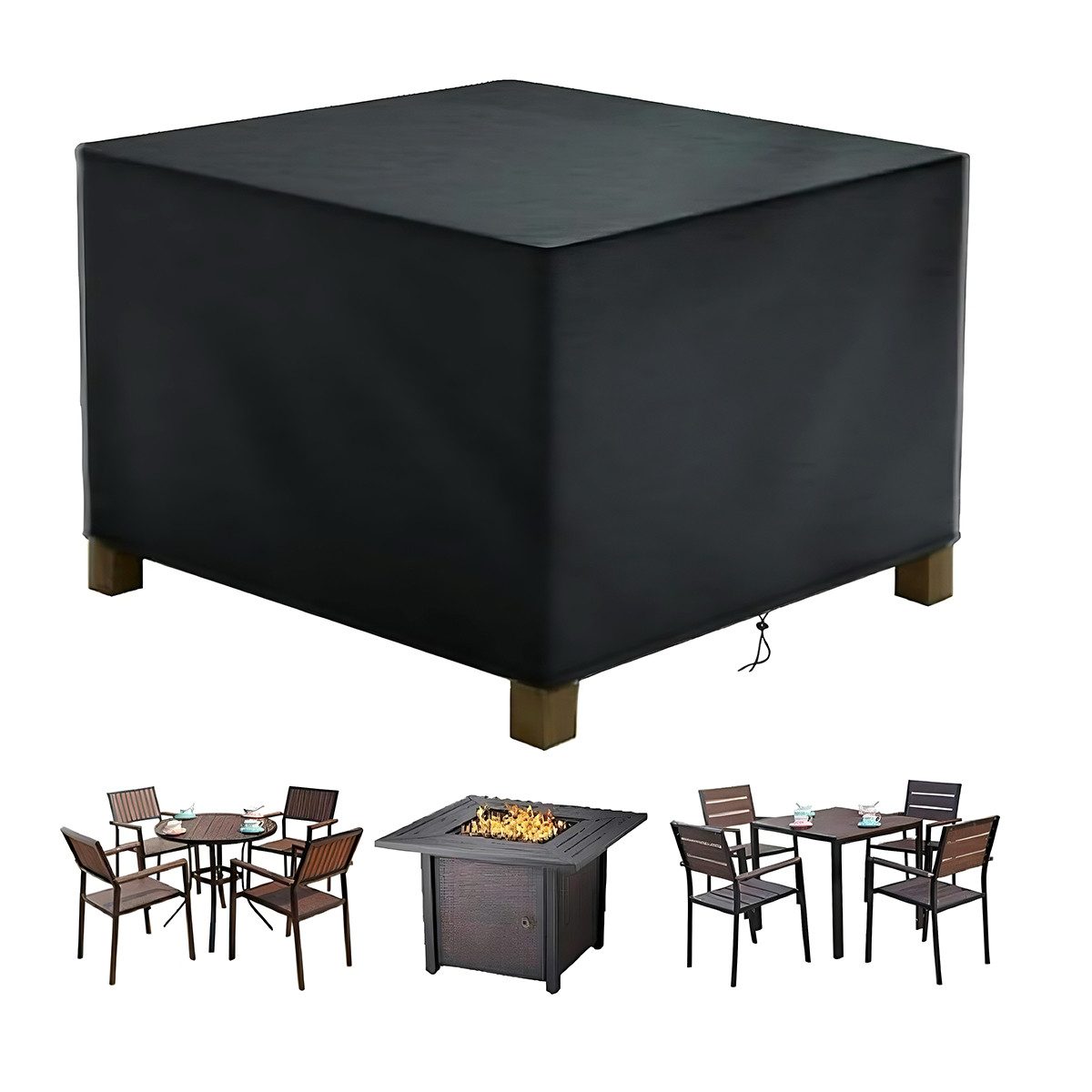 Happy Home Gartenmöbel-Schutzhülle Gartenmöbelabdeckung420D PVC Stoff Oxfor günstig online kaufen