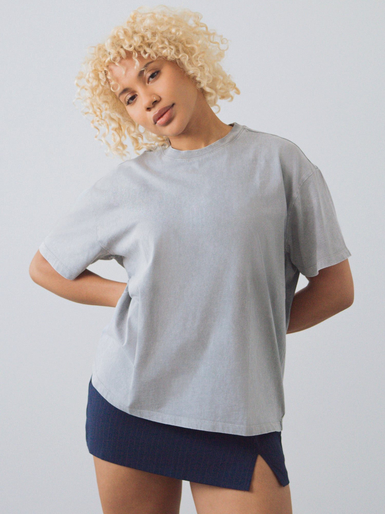 HONEST BASICS T-Shirt Oversized aus Bio- und recycelter Baumwolle