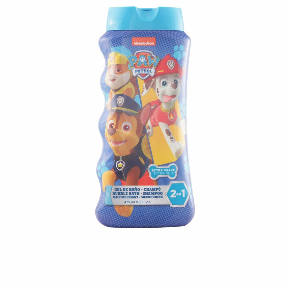 Gesichts-Reinigungsschaum ml Patrol Gel Nickelodeon 475 Cartoon Shower & Paw Shampoo