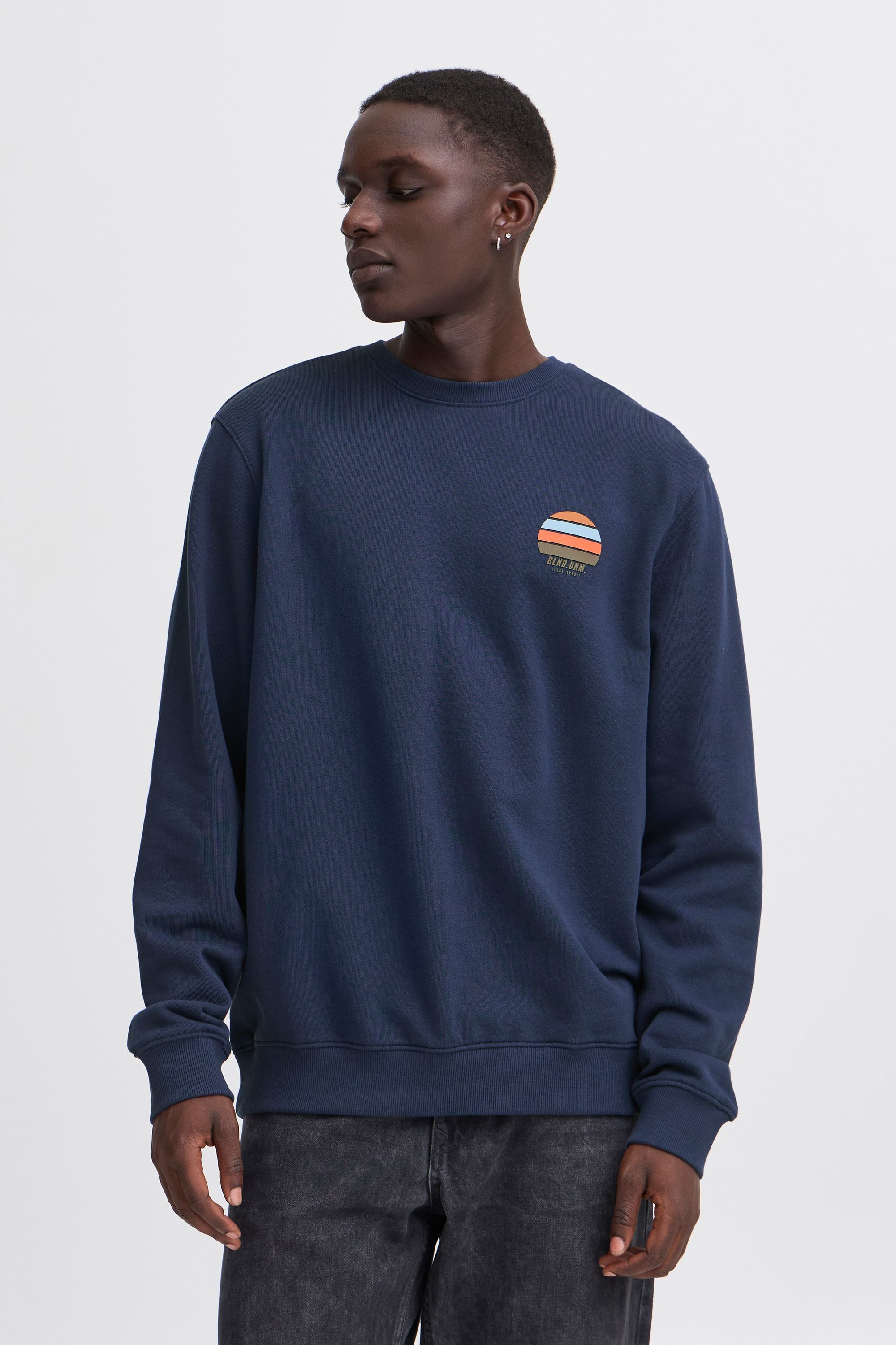 Blend Rundhalspullover BHJARUB Lässiger Sweatpullover mit günstig online kaufen
