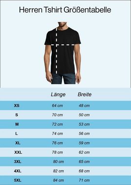 Youth Designz Print-Shirt Heartbeat Motorrad Herren T-Shirt mit modischem Bike Aufdruck