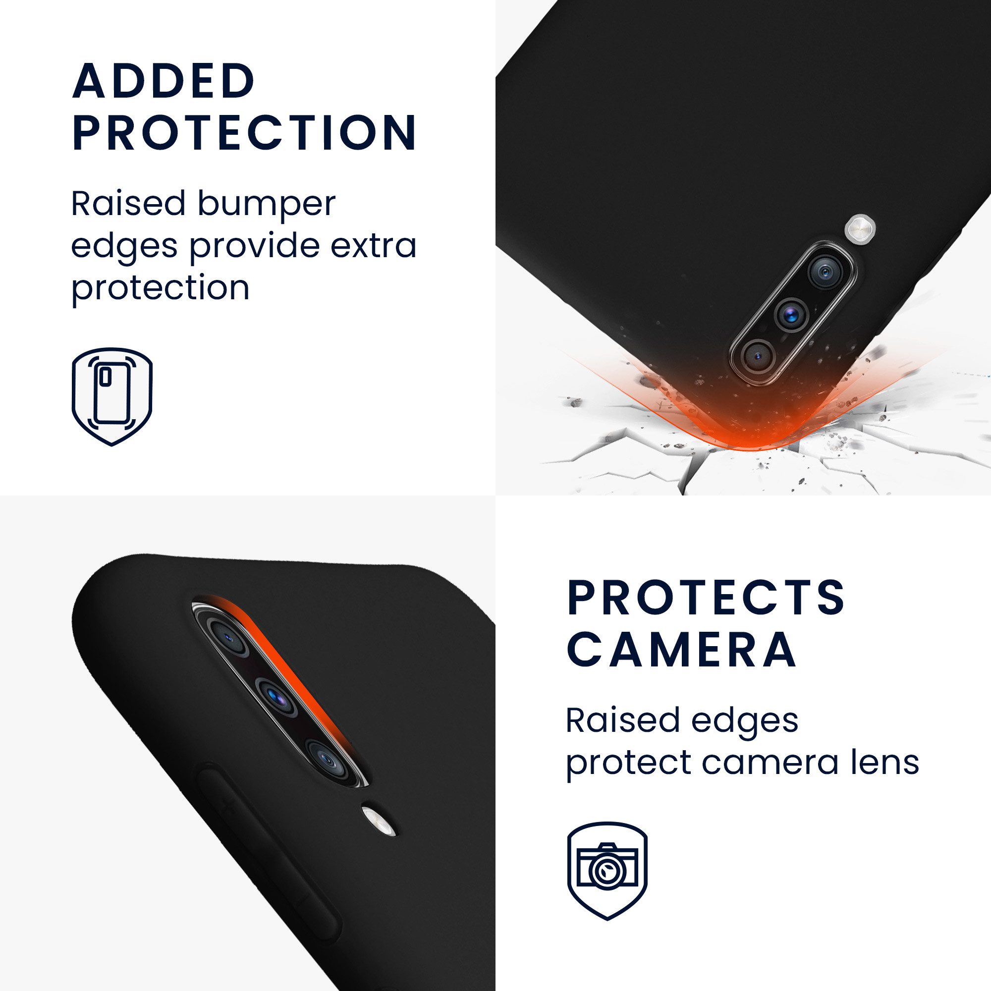 kwmobile Handyhülle Hülle für Samsung Galaxy A70, Hülle Silikon - Soft Handyhülle - Handy Case Cover