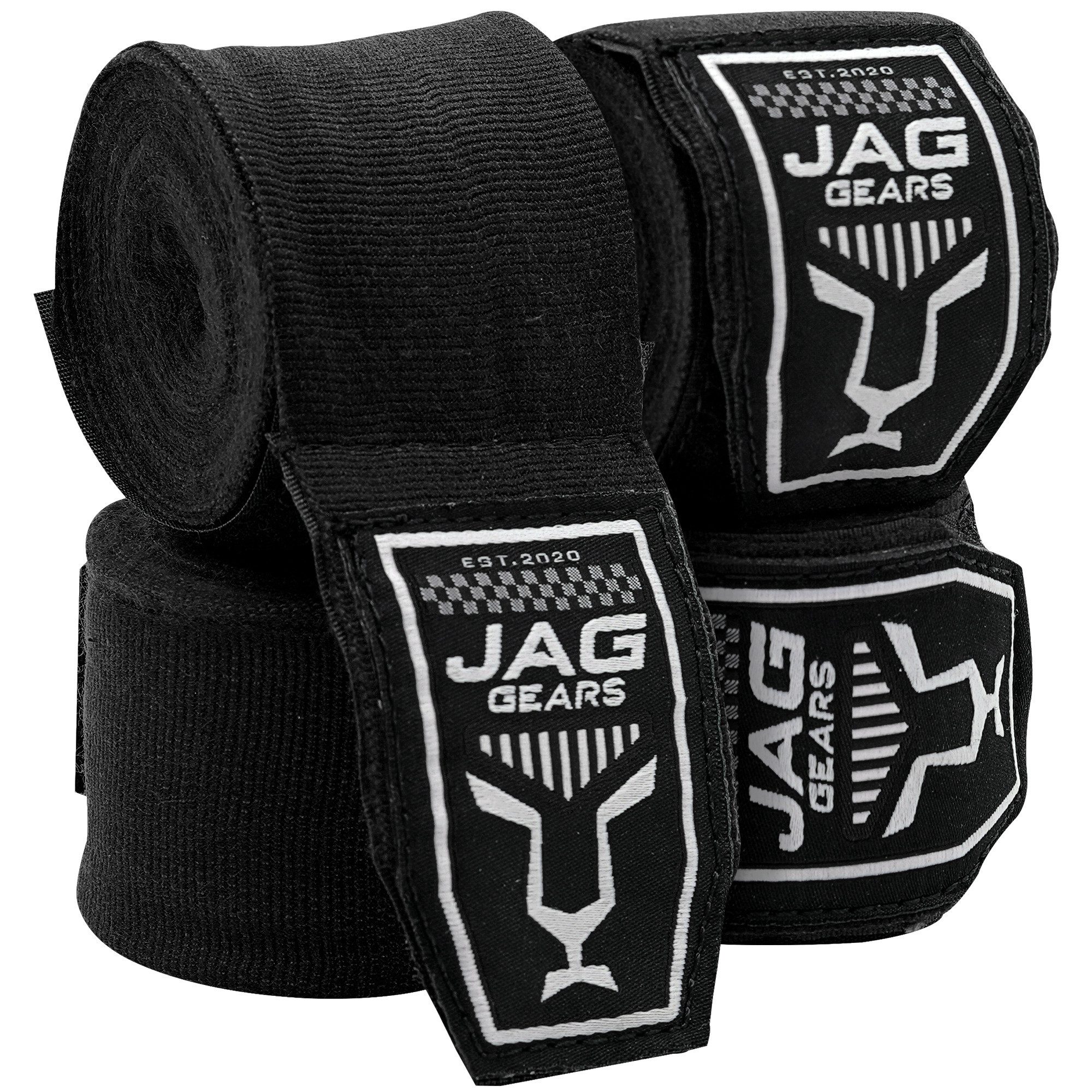 JAG GEARS Boxbandagen Boxbandagen 4,5 m Handbandagen für Kickboxen, Handgelenk Knöchelschutz (Set, 1x pair), für Frühling, Training leichtes mit Handgelenkschutz & Klettverschluss