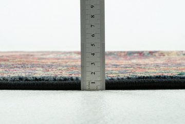Teppich Gabiro 190, THEKO, rund, Höhe: 10 mm, Kurzflor, Orient-Optik