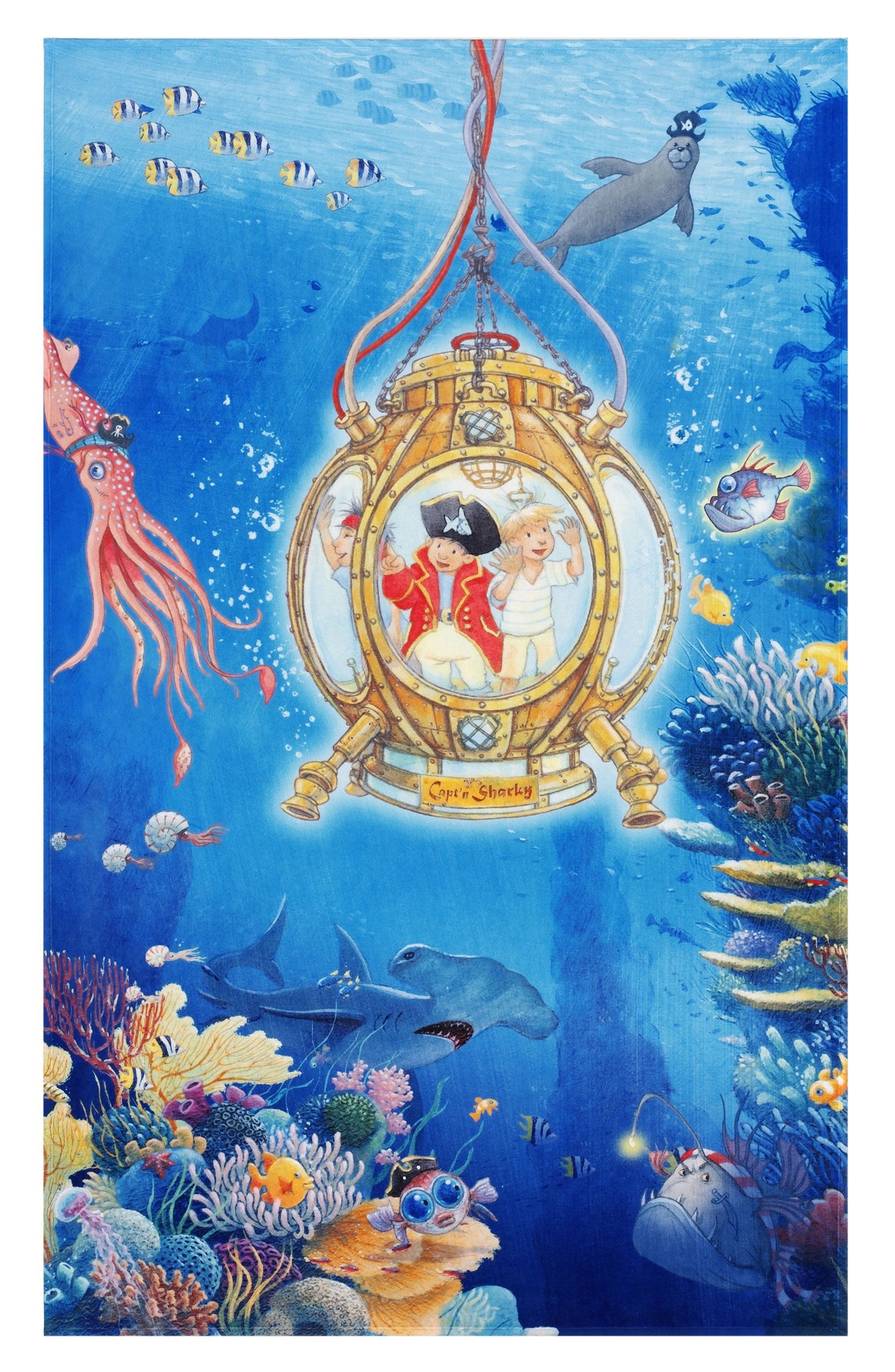 Capt`n Sharky Kinderteppich Capt´n Sharky Teppich U-Boot