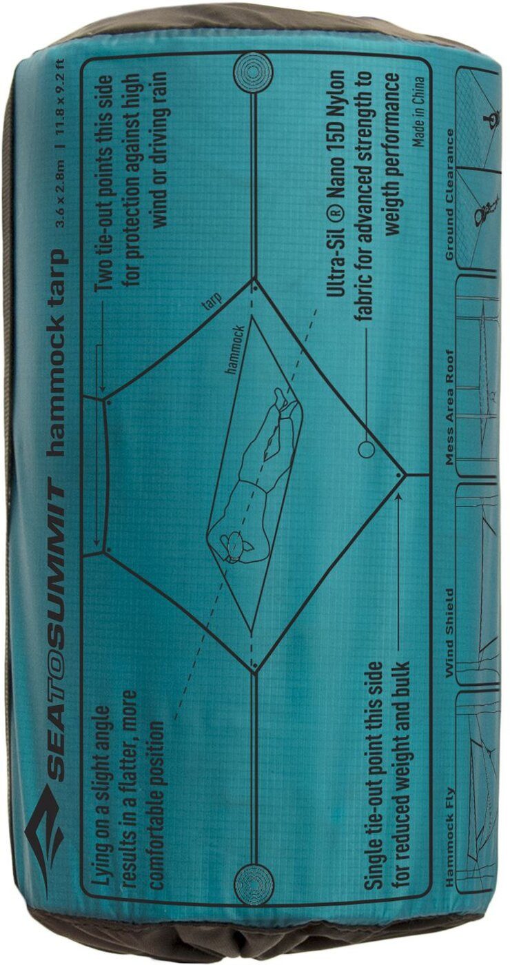 sea to summit Hängematte Hammock Ultralight Tarp 15D Blue
