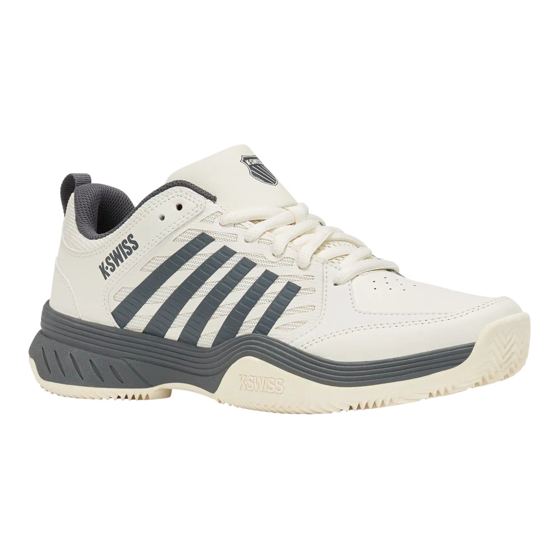K-Swiss Performance Court Express 2 Clay/Sandplatz 2026 creamweiss/grau Herren Tennisschuh