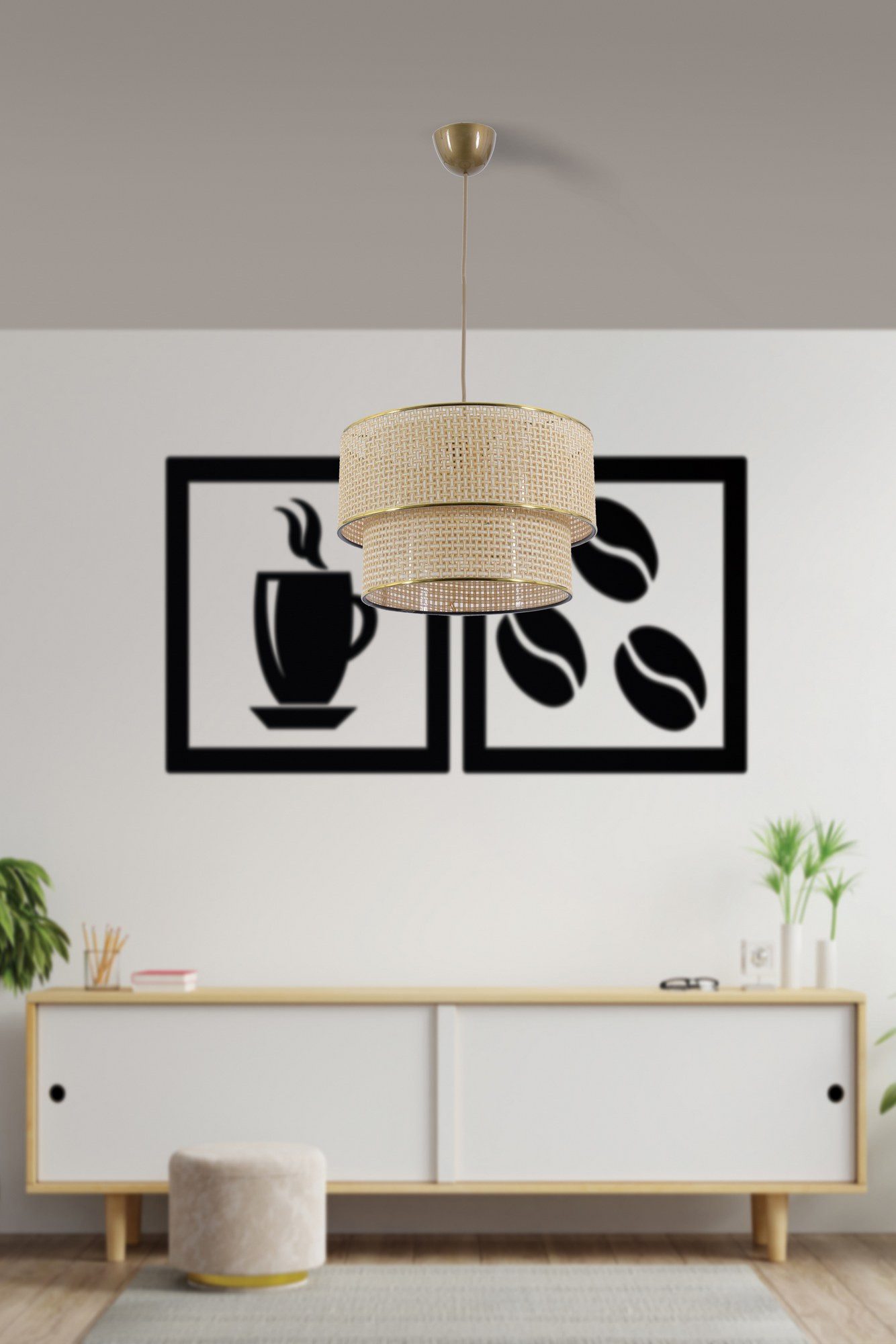 Opviq Kronleuchter METAL BODY, 30 x 30 cm H2264 günstig online kaufen