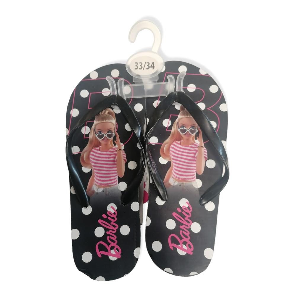Barbie Flip Flop / Badeschuhe / Badeschlappen / Badesandalen "Barbie mit Badeschuh
