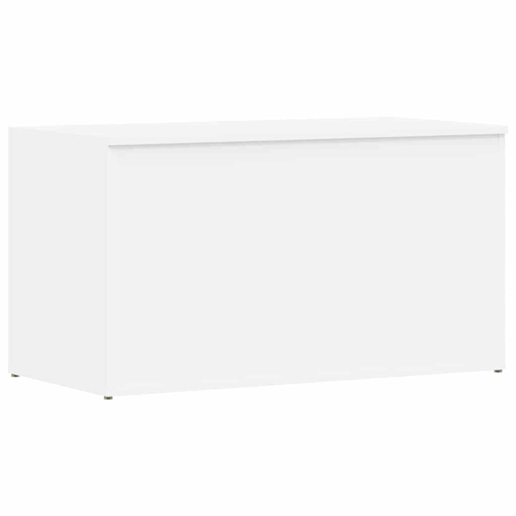 furnicato Aufbewahrungsbox Moderne Truhe Weiß 84 x 42 x 46 cm mit Stauraum (1 St)