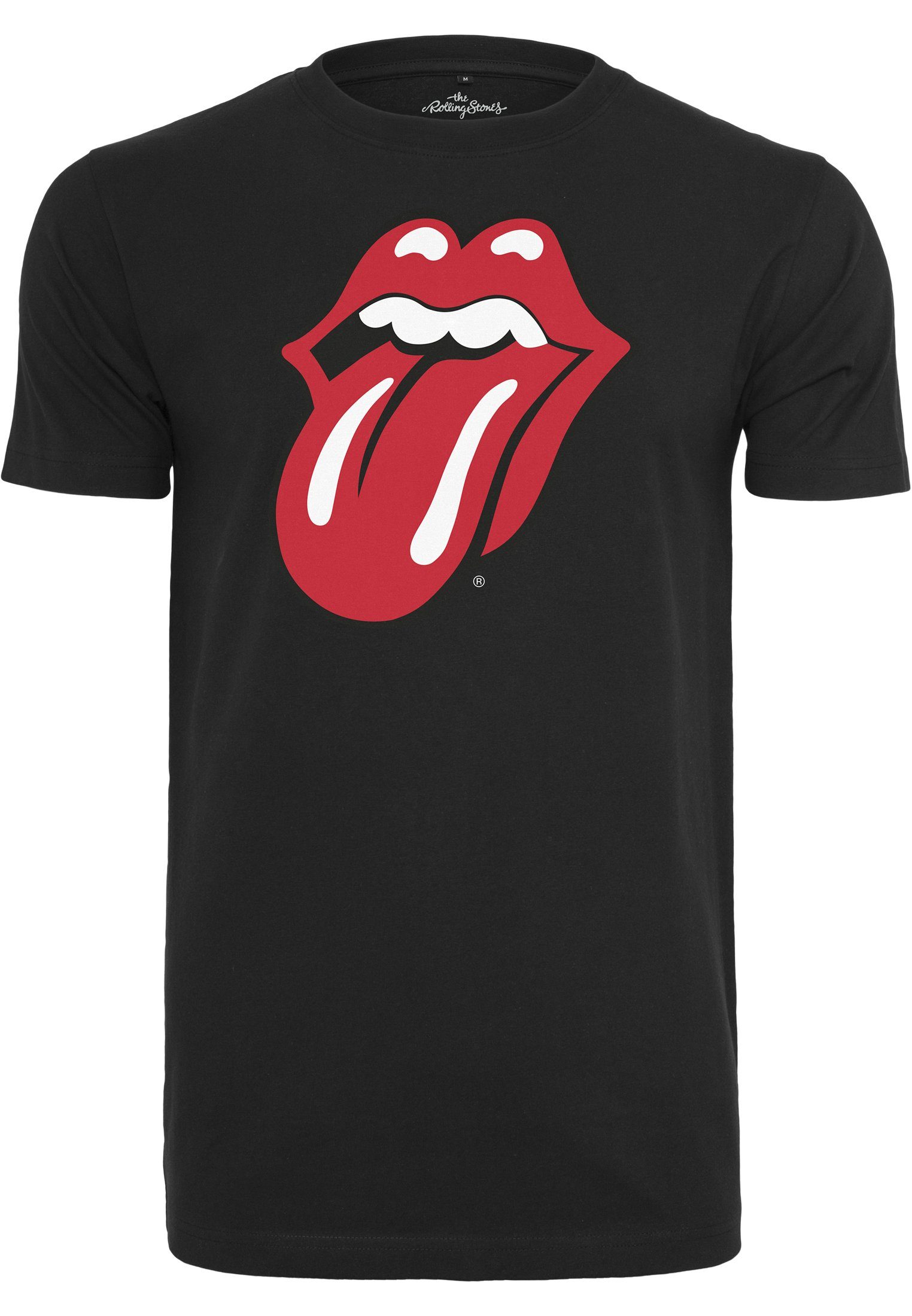Merchcode T-Shirt Stones (1-tlg) Tongue Herren Tee Rolling