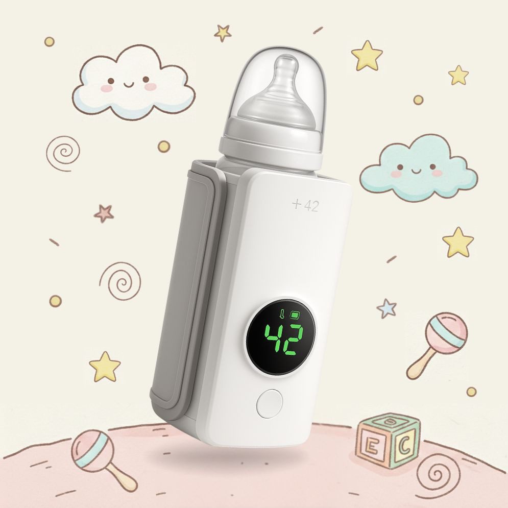 Winch Thermobecher [NEU] Milchi - Flaschenwärmer für Kinder, 42°, leicht zum Mitnehmen