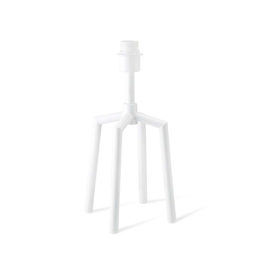 nicht ohne Tischlampe Globo Fuß Weiß 39 Tischleuchte, H Schalter Leuchtmittel inklusive, LED Tischleuchte Schirm