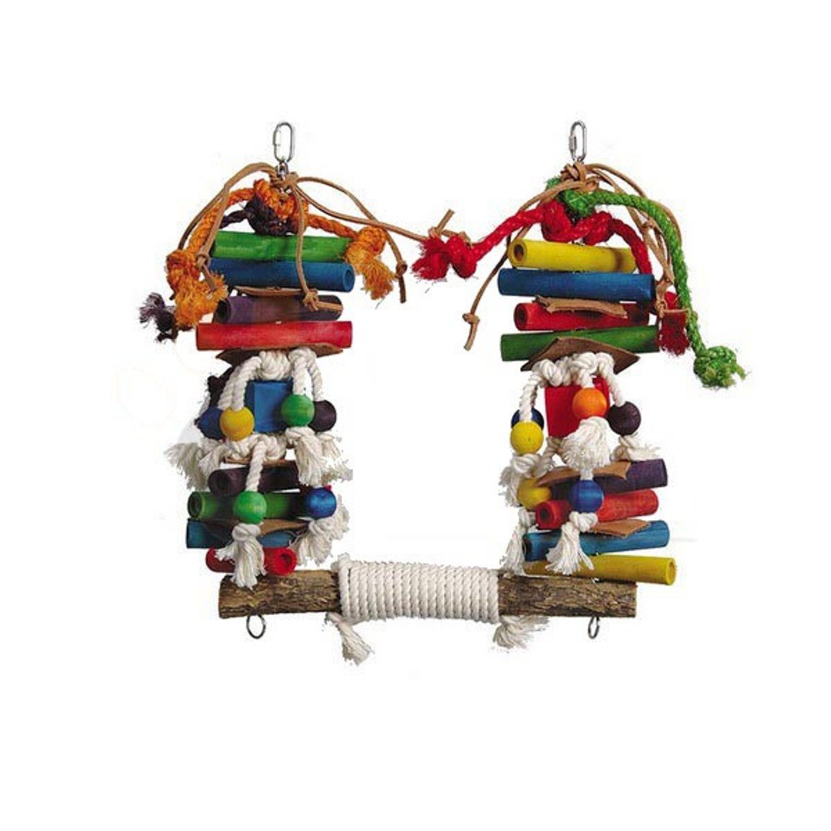 Vogelspielplatz Mega große Papageienschaukel Vogelschaukel Schaukel