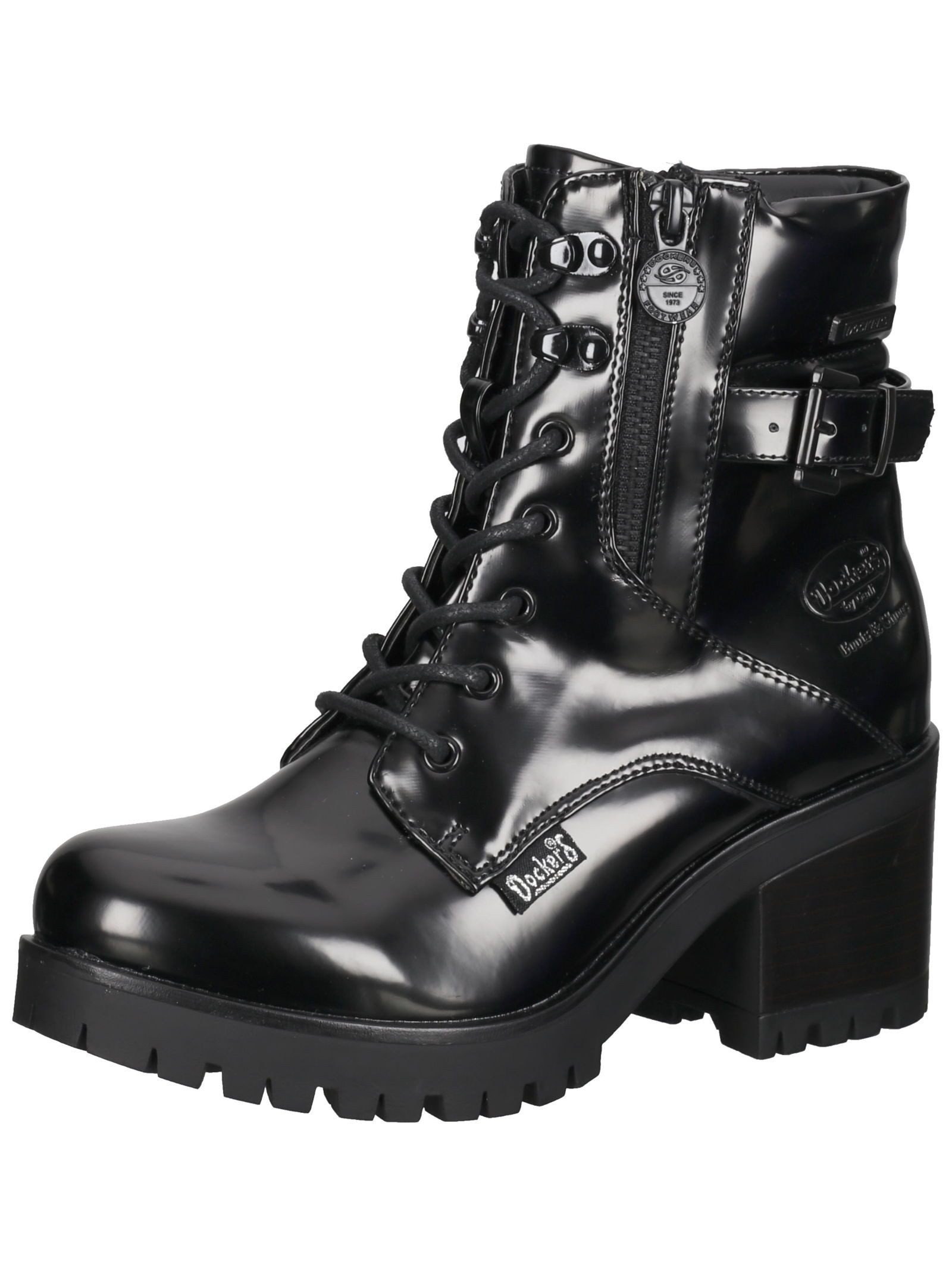 Dockers by Gerli Stiefelette Lederimitat Schnürstiefelette