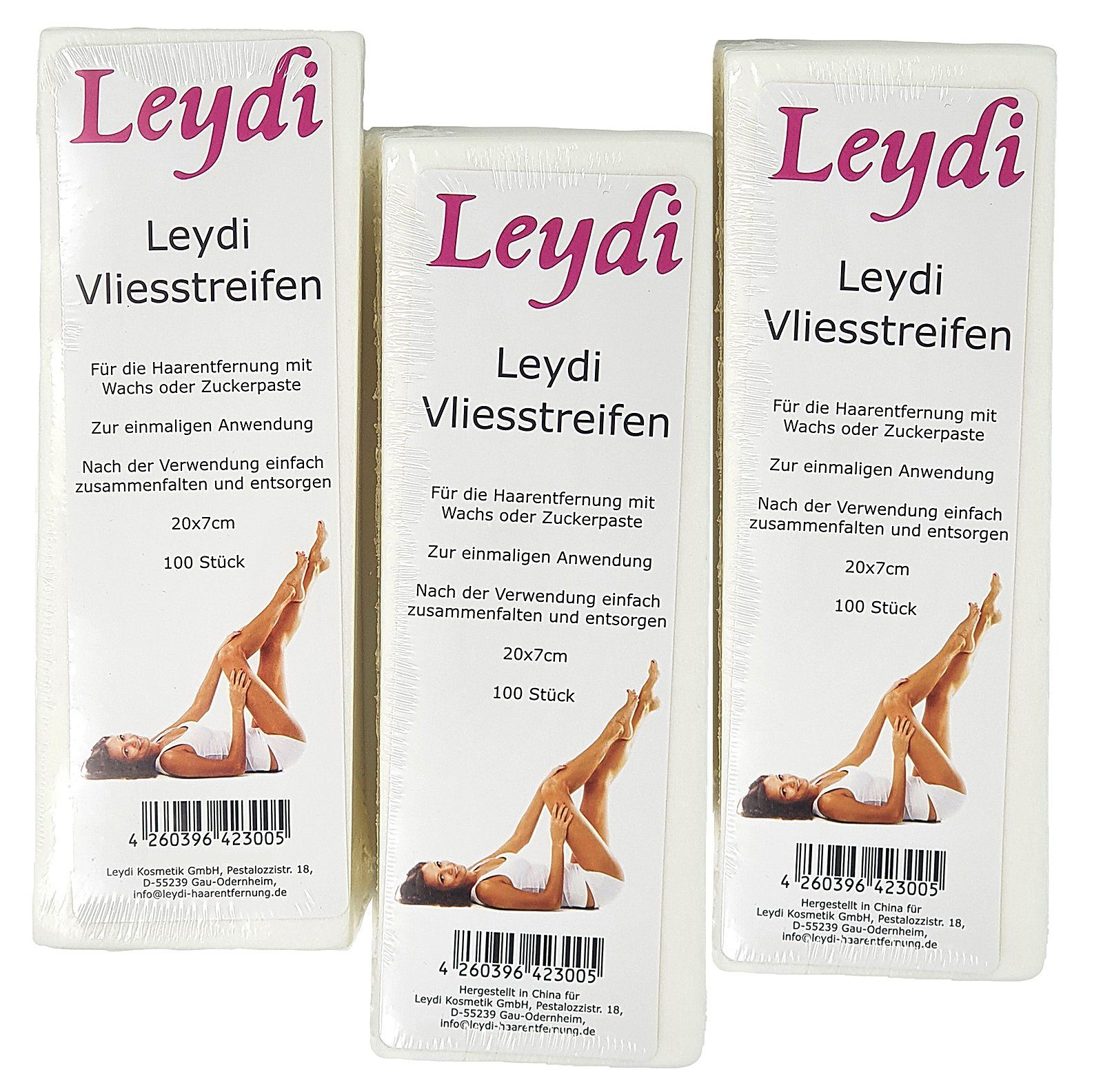 Wachspatrone 300 Leydi Vliesstreifen für Wachs oder Zuckerpaste