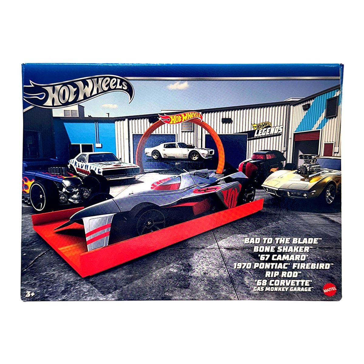 Spielzeug-Auto Mattel HRX55 - HotWheels - Legends - Fahrzeuge, 1:64, 6er Multipack