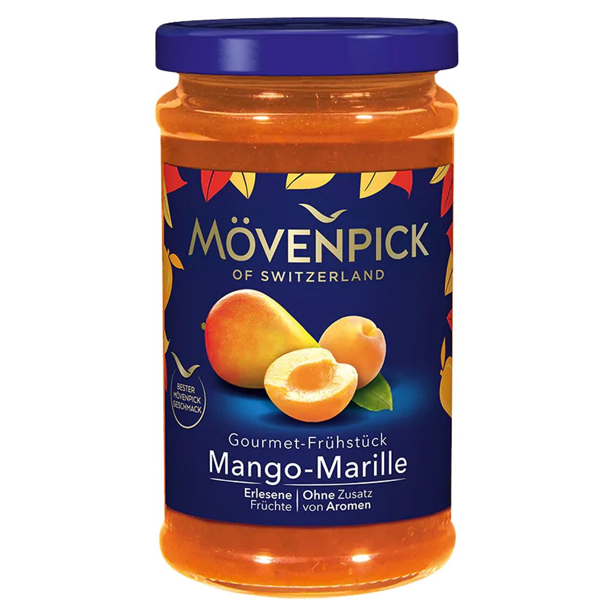 Mövenpick Fruchtaufstrich, Mövenpick Mango Marille Gourmet Frühstück Fruchtaufstrich 250g