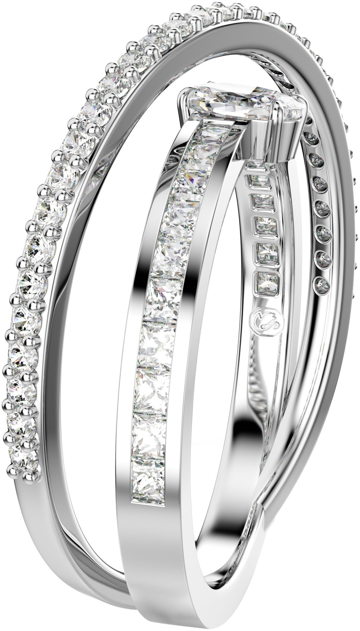 Swarovski Fingerring Schmuck Geschenk Hyperbola Ring, günstig online kaufen