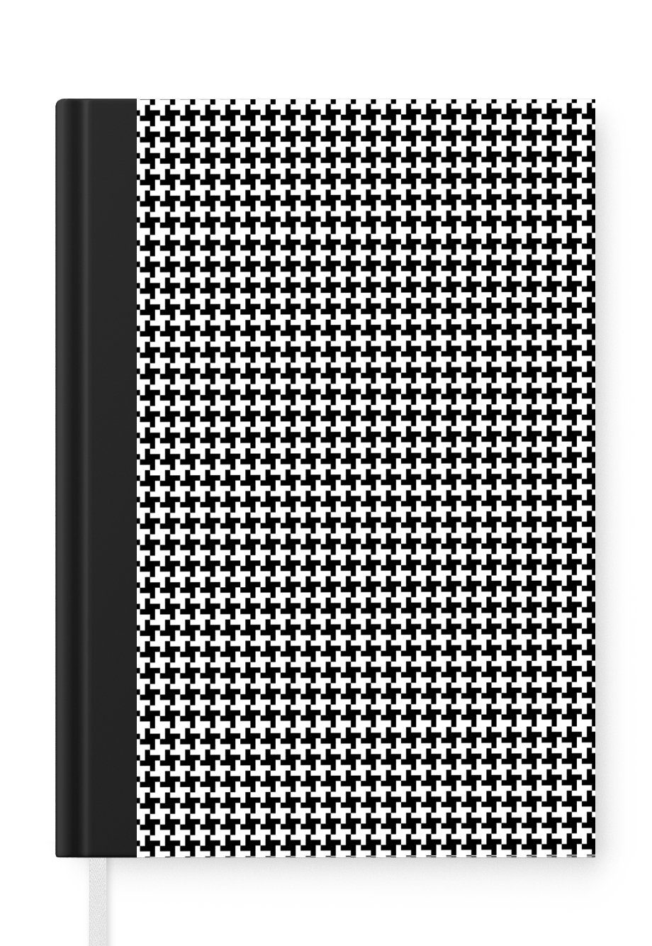 MuchoWow Notizbuch Abstrakt - Muster - Entwurf, Journal, Merkzettel, Tagebuch, Notizheft, A5, 98 Seiten, Haushaltsbuch