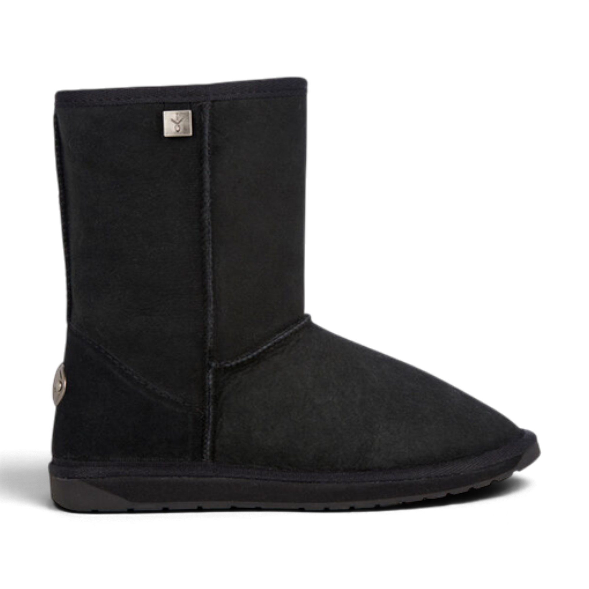 Emu Australia Platinum Stinger LO (Fütterung aus Schaffswolle) schwarz Damen Winterstiefel