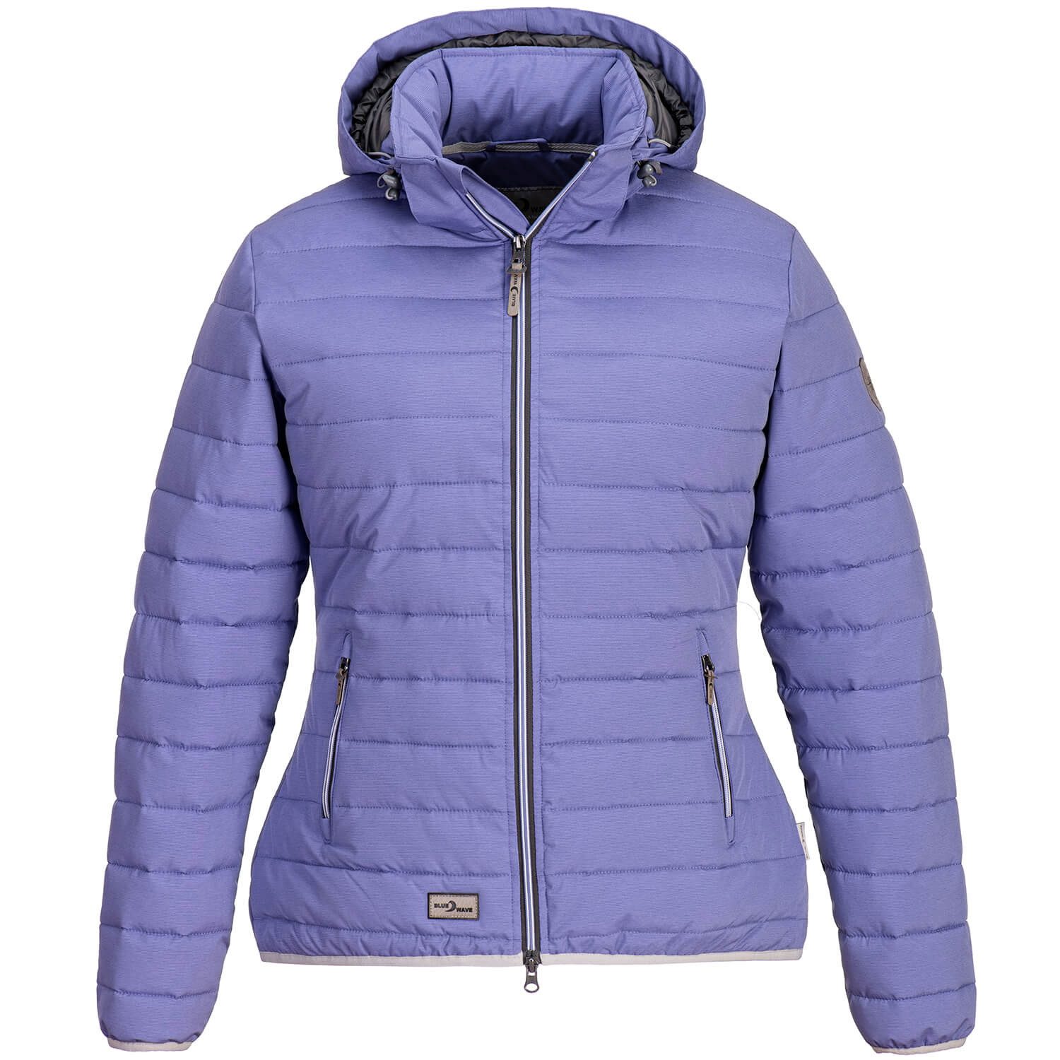 Blue Wave Steppjacke Damen Jacke Irina - Modisch gesteppt mit abnehmbarer Kapuze