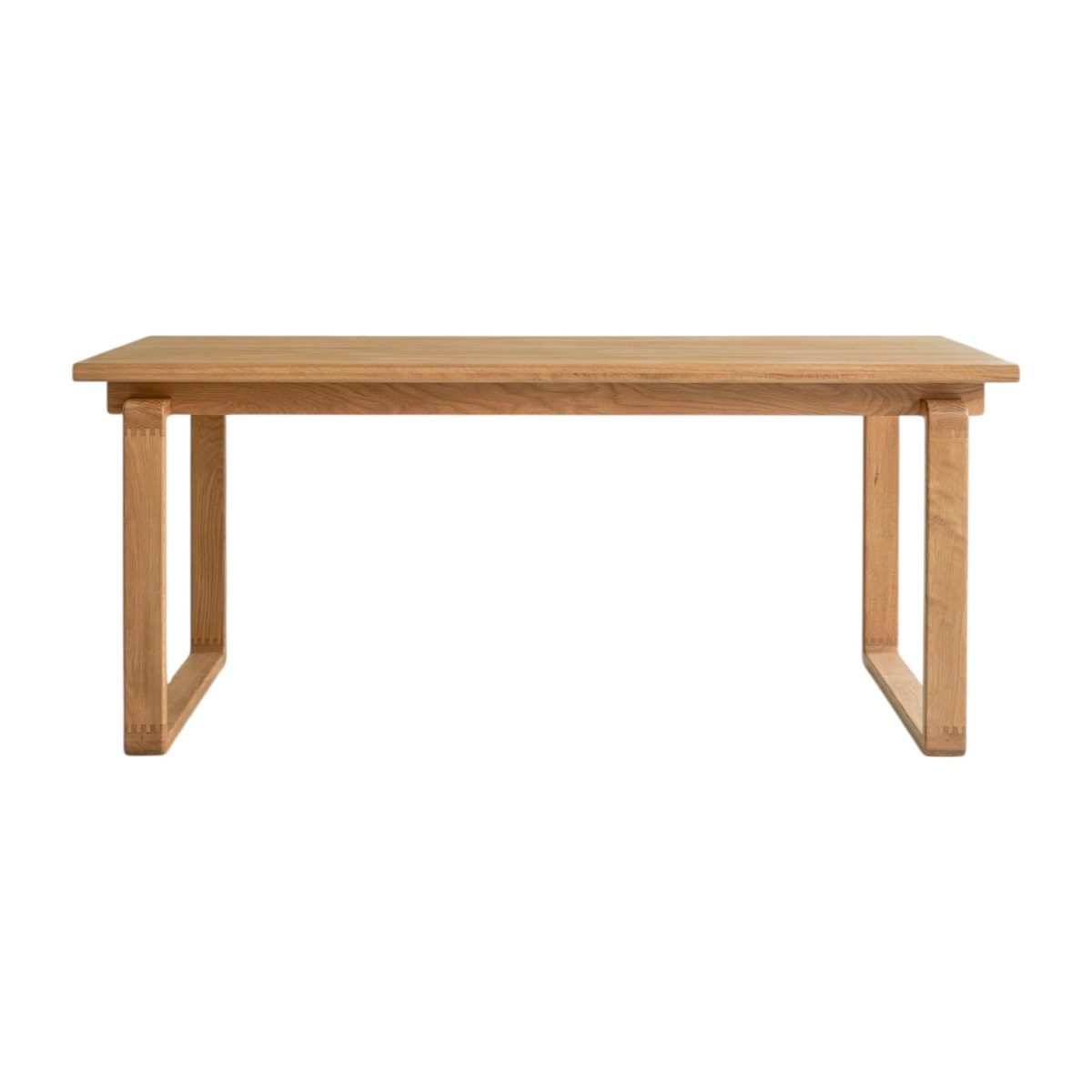 Tikamoon Esstisch Holztisch aus massiver Eiche 180x95 Sybille