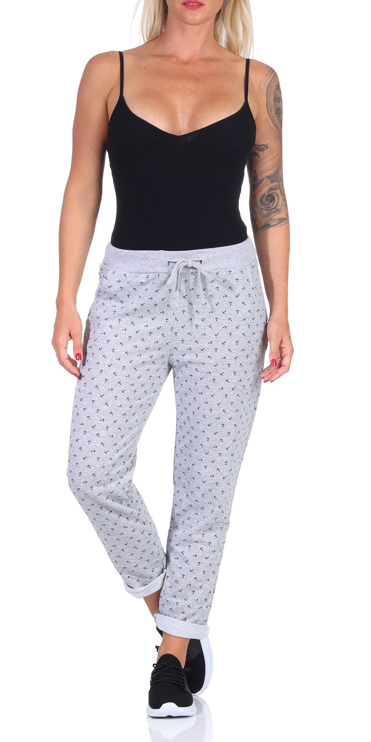 CLEO STYLE Jogginghose Damen Jogginghose 1313 günstig online kaufen