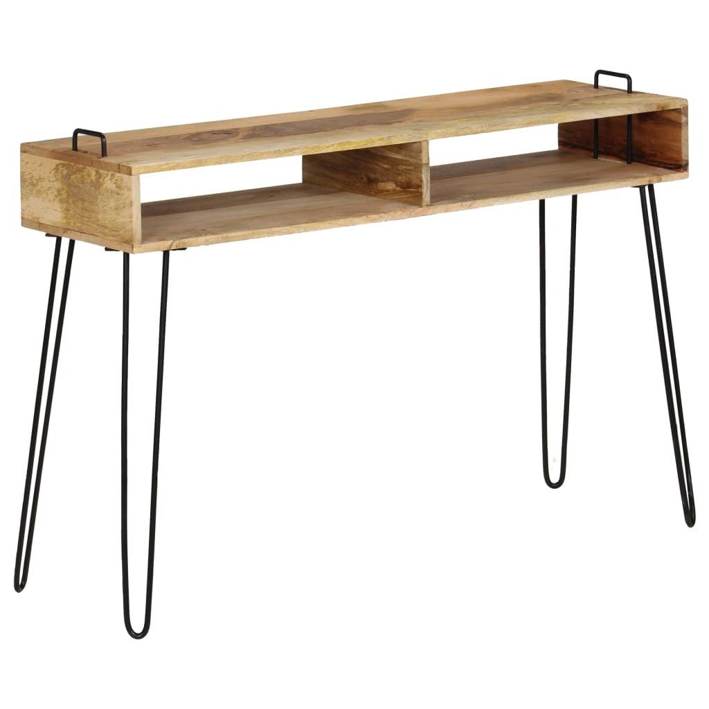 vidaXL Beistelltisch Konsolentisch holz Massiv 115 x 35 x 76 cm