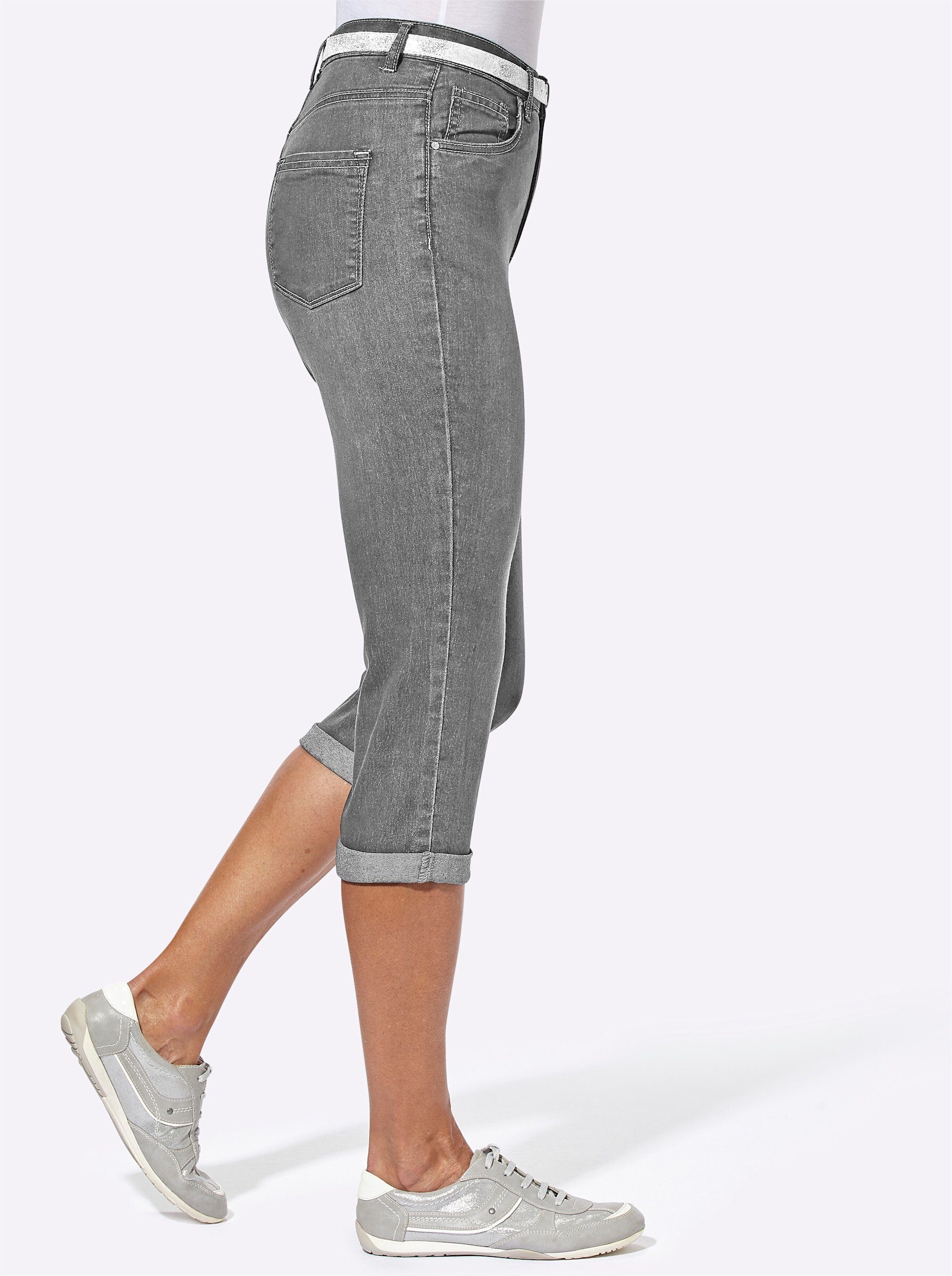 Jeansshorts WEIDEN WITT denim grey