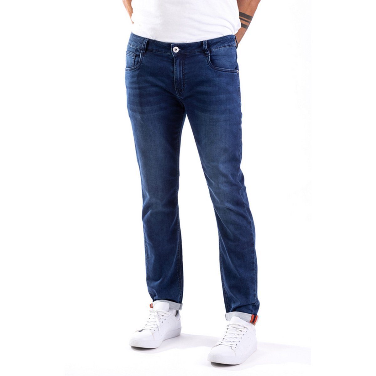 Blue Monkey 5-Pocket-Jeans Jog-Denim David