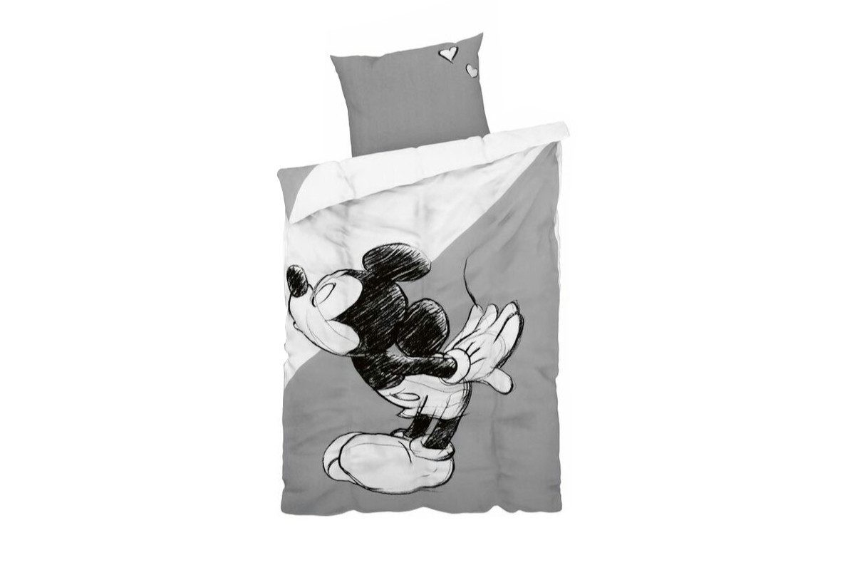 Disney Mickey Mouse Jugendbettwäsche Edel-Renforcé-Bettwäsche 135x200 günstig online kaufen