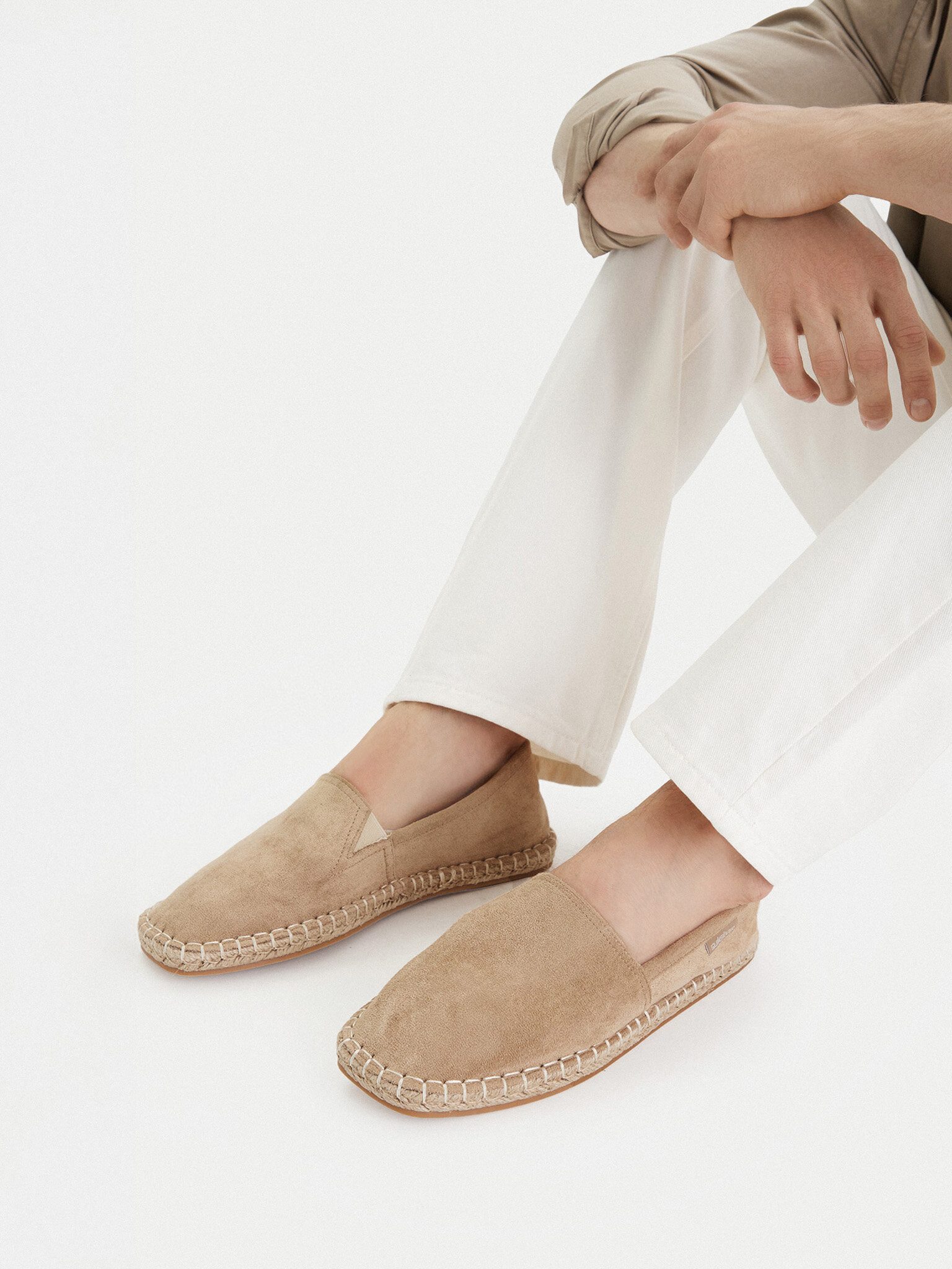 Quiksilver Quiksilver Herren-Espadrilles Beige QUIKSILVER-EOHP-BARREL-01 Beige Espadrille