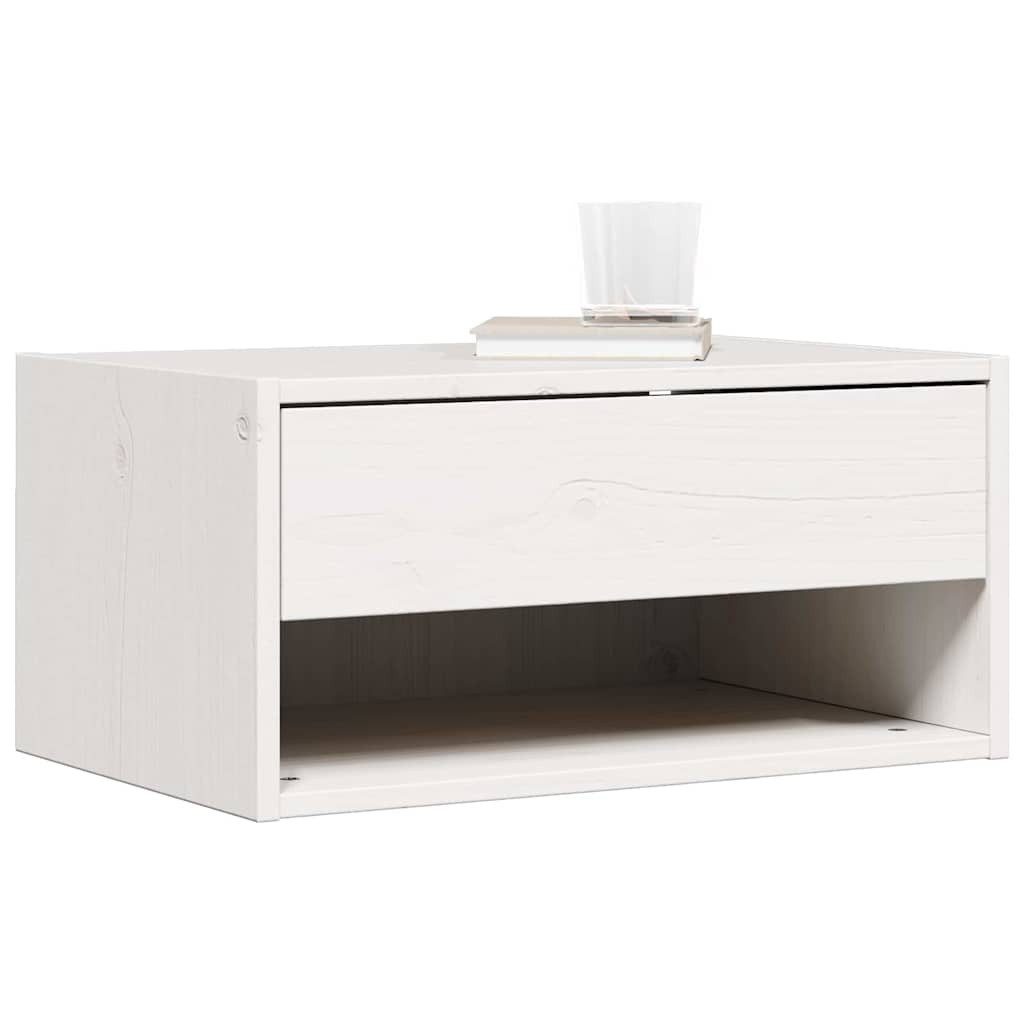 vidaXL Nachttisch Nachttisch 2 pcs Weiß günstig online kaufen