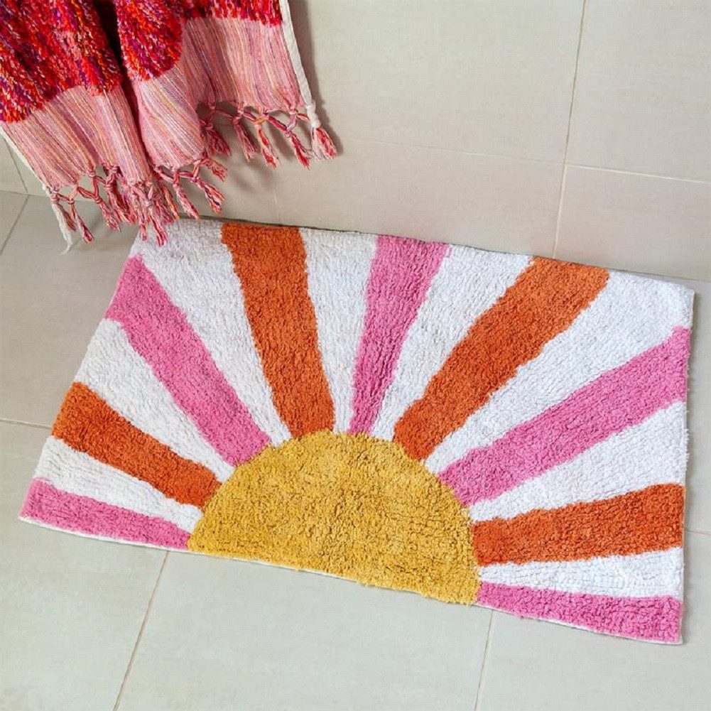 Rex London Badematte Sunset Sonnenuntergang Motiv, günstig online kaufen