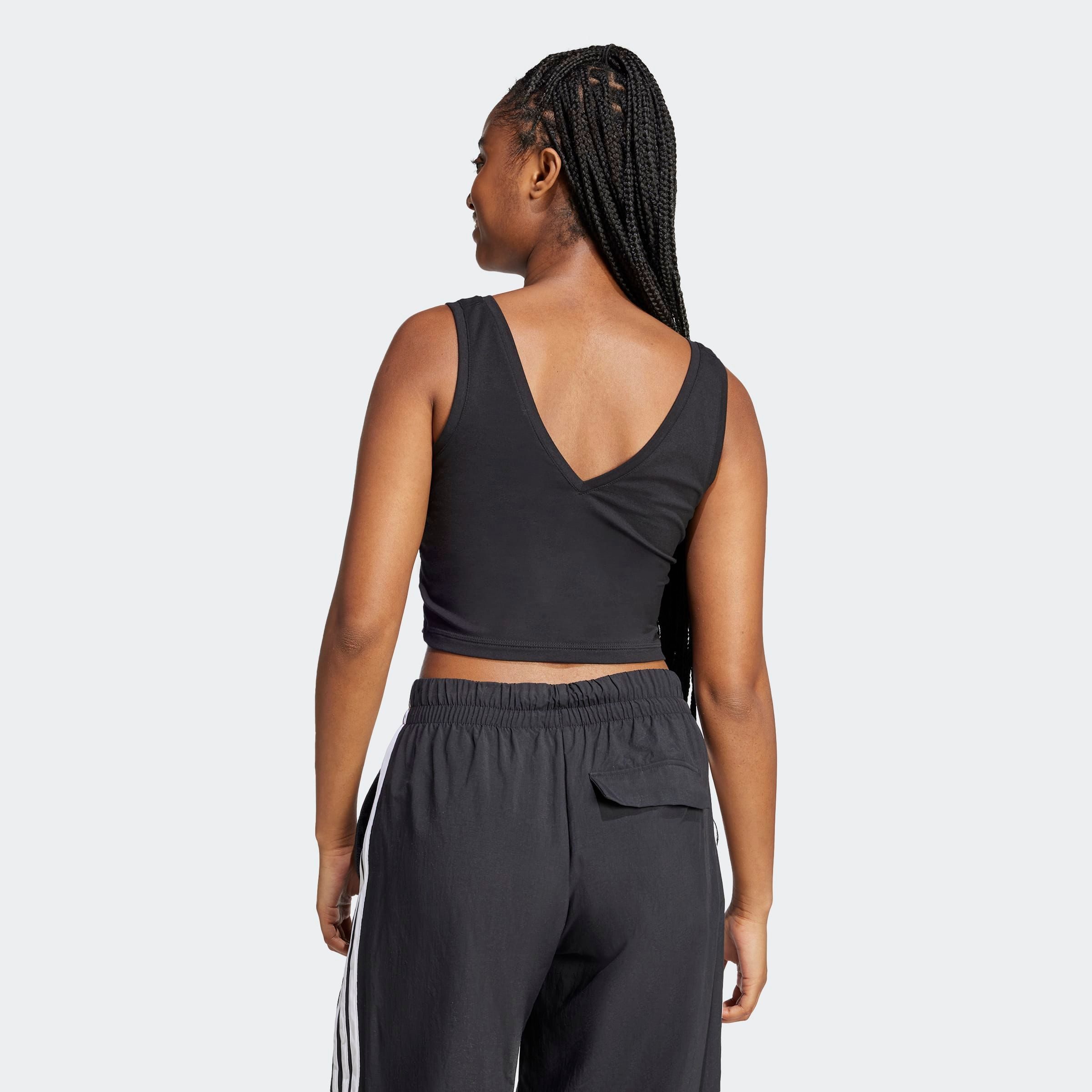 adidas Sportswear Tanktop ESSENTIALS SMALL LOGO COTTON LIFESTYLE schmale Passform, leichtes und luftiges Design