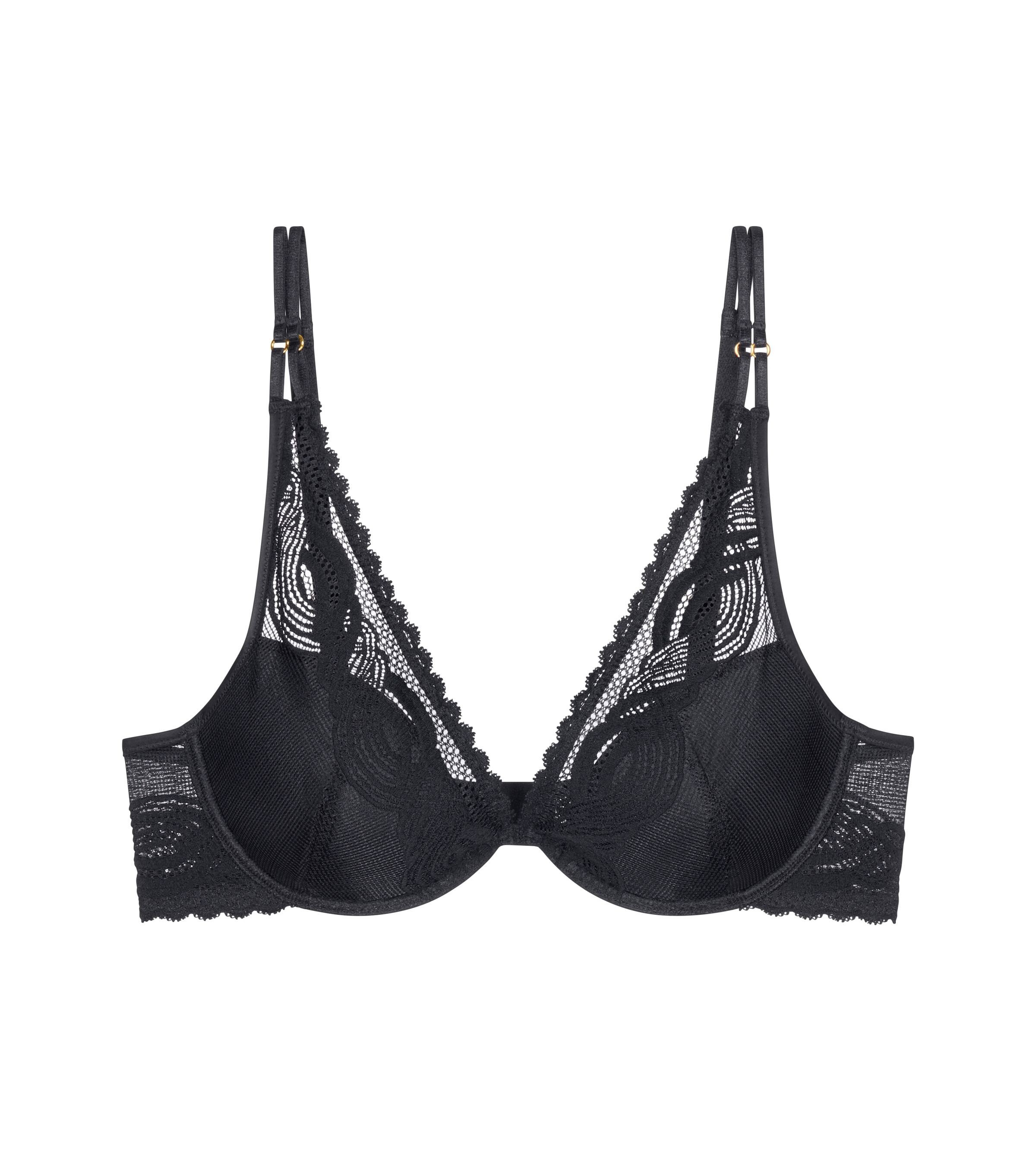 Triumph Bügel-BH Triumph Bügel-BH Hypnotic Spotlight 10215980 schwarz (1 Stück, 1-tlg., 1 Stück)