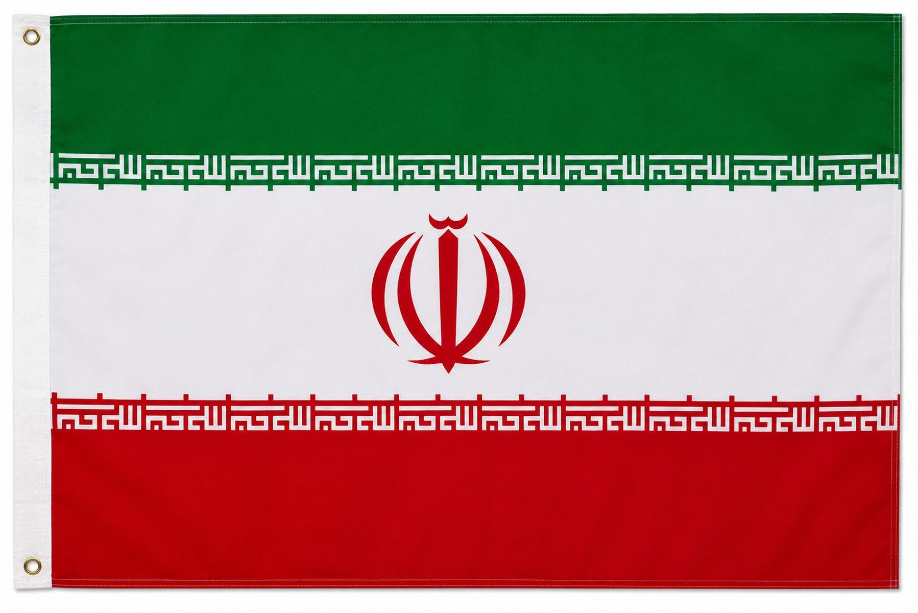 trends4cents Flagge XXL Flagge Fahne mit 3 Messingösen in 250 x 150 cm (Iran, Iran), für Fahnenmaste