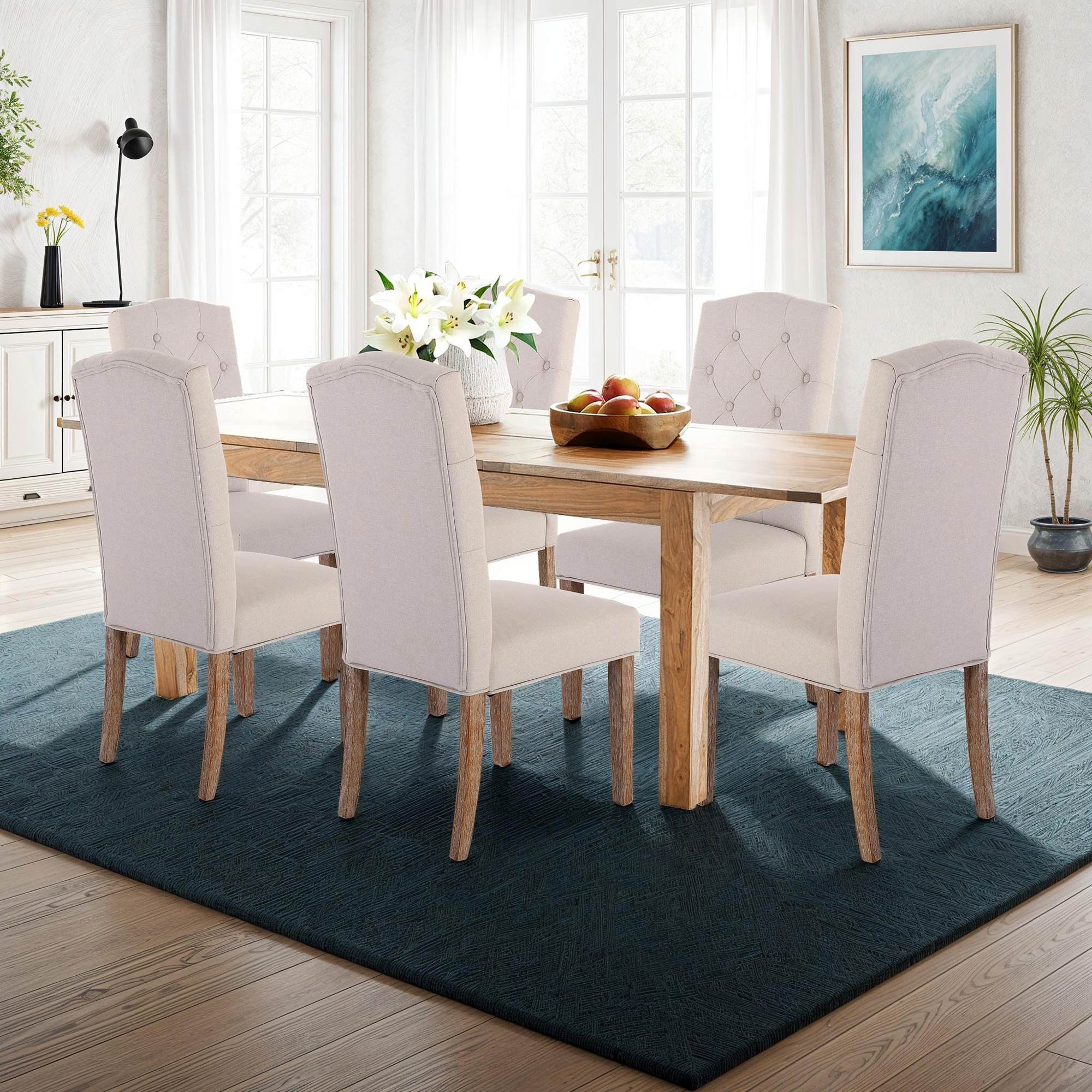Raburg Esszimmerstuhl Polsterstuhl mit Chesterfield-Design und günstig online kaufen