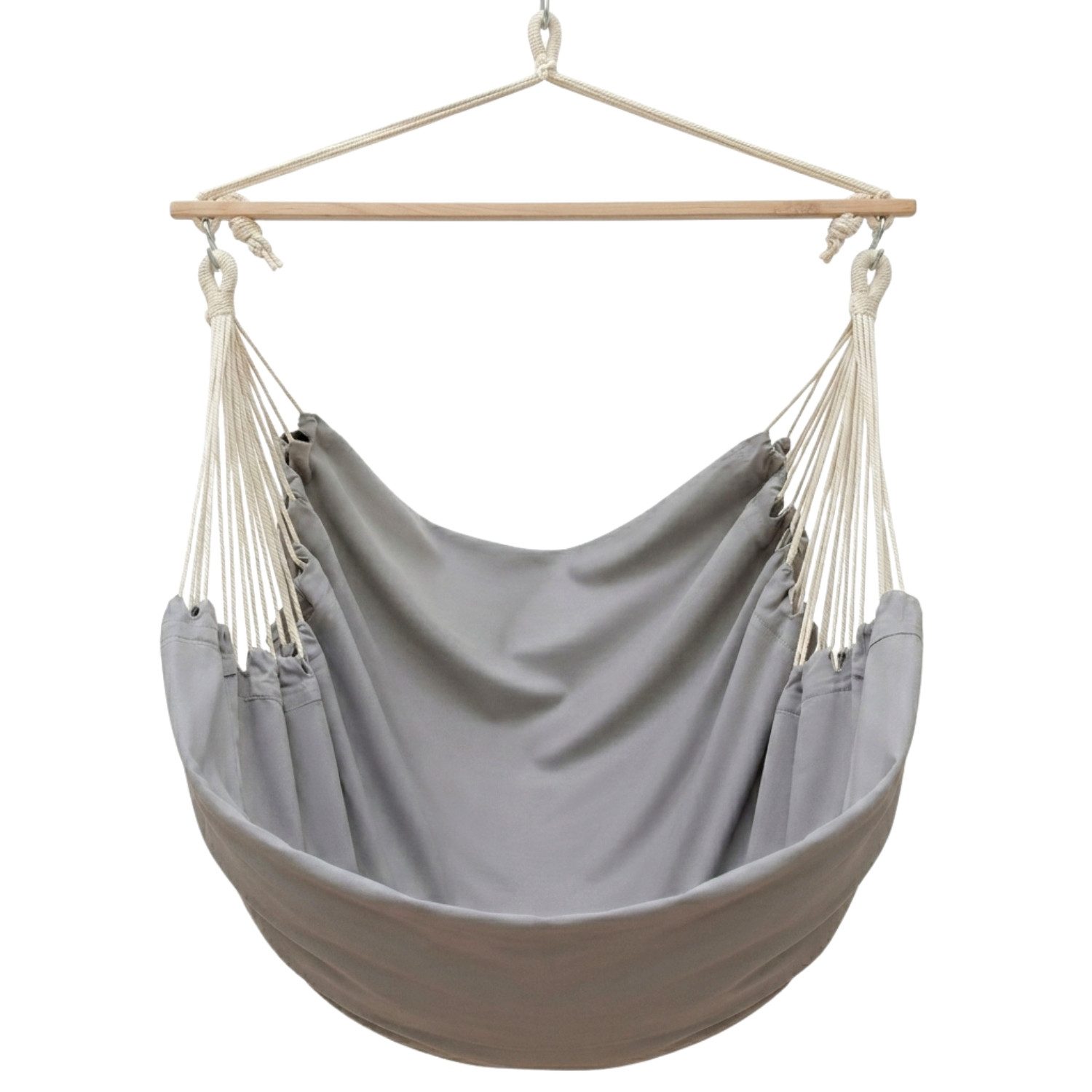 AMANKA Hängestuhl für 2 Personen: XL Outdoor Hängesessel bis 150 kg - Garten und Balkon, 185 x 130 cm Hängesitz für Kinder und Erwachsene - 360° Relaxsessel
