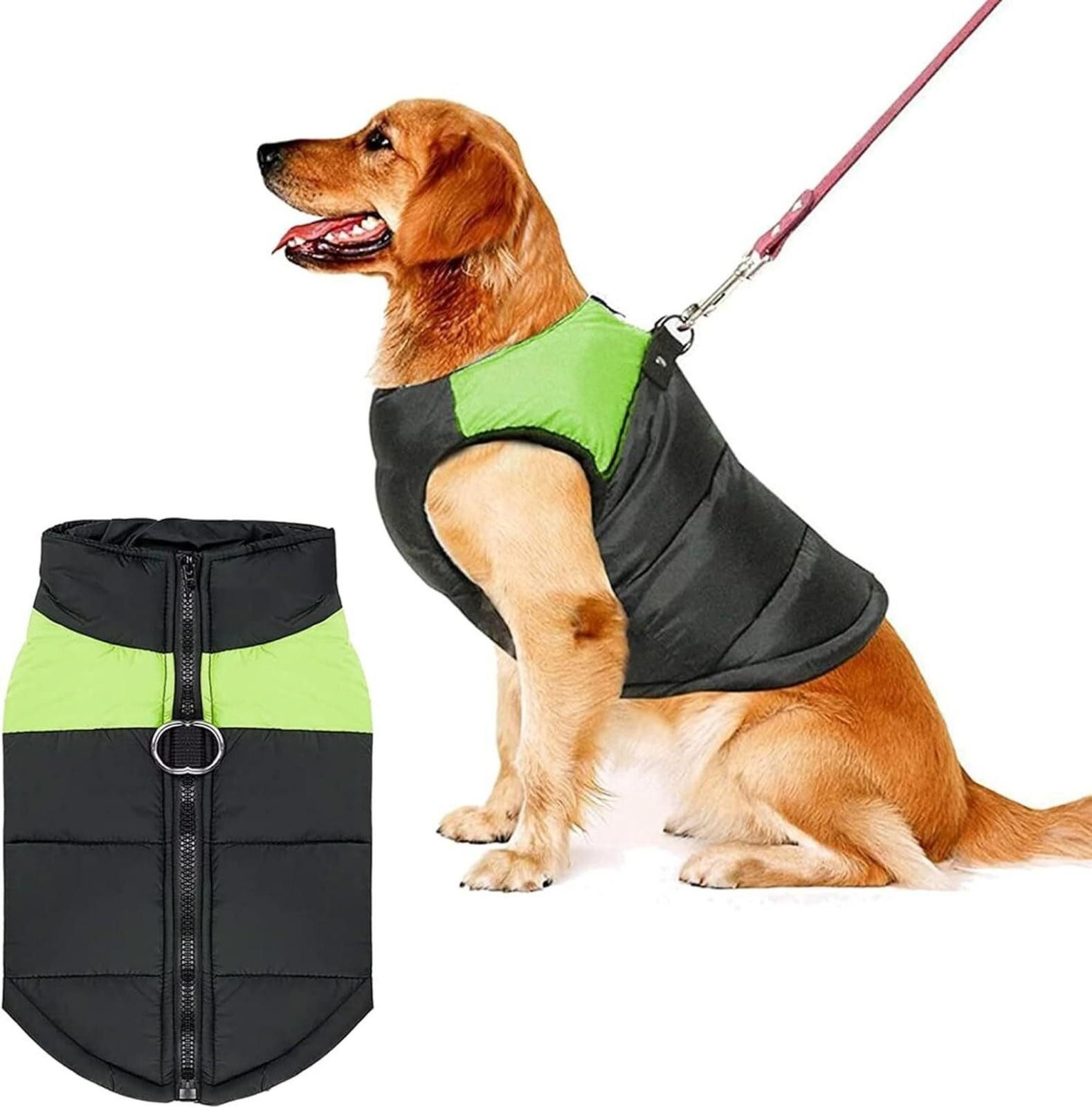 FELIXLEO Hundejacke Hundemantel Winterjacke Hundejacke wasserdichte Winter Jacke Warm