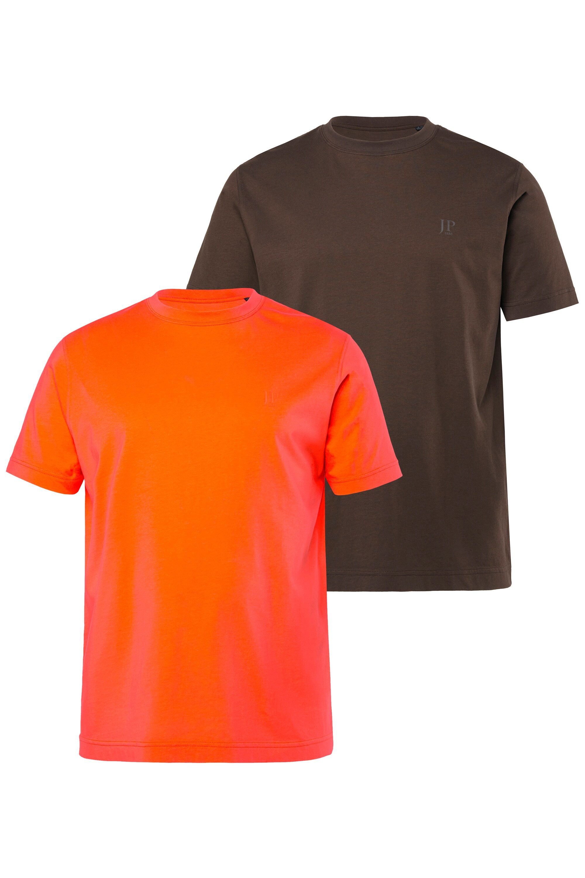 JP1880 T-Shirt T-Shirts Basic 2er-Pack Rundhals (2-tlg)