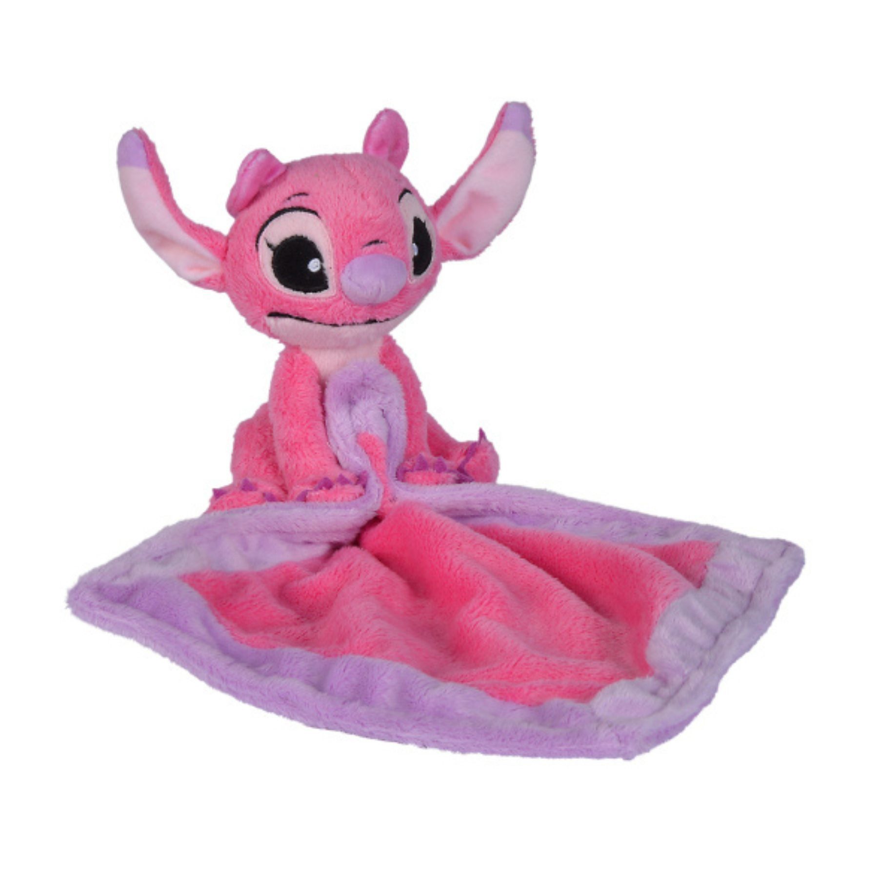 Lilo & Stitch Kuscheltuch Angel Rosa Schmusetuch Plüschtuch Kinder Kuschelfigur, (1-tlg)