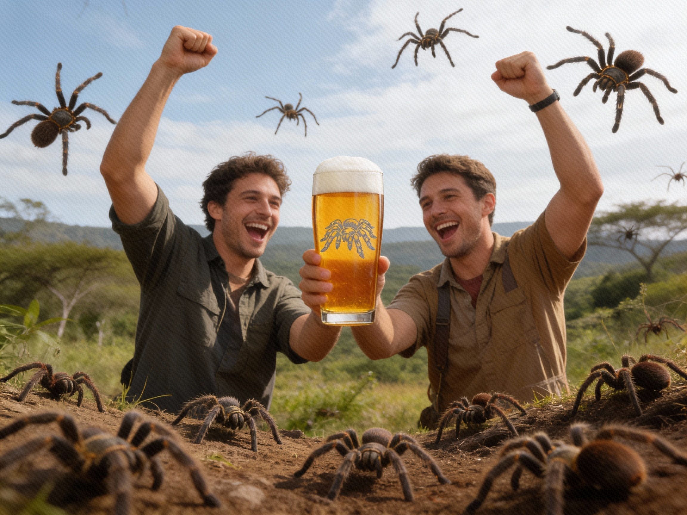 Valhalla Bierglas Gravur Vogelspinne Tarantel 500ml spülmaschinenfest, 1-tlg., Glas, Atemberaubende Darstellung