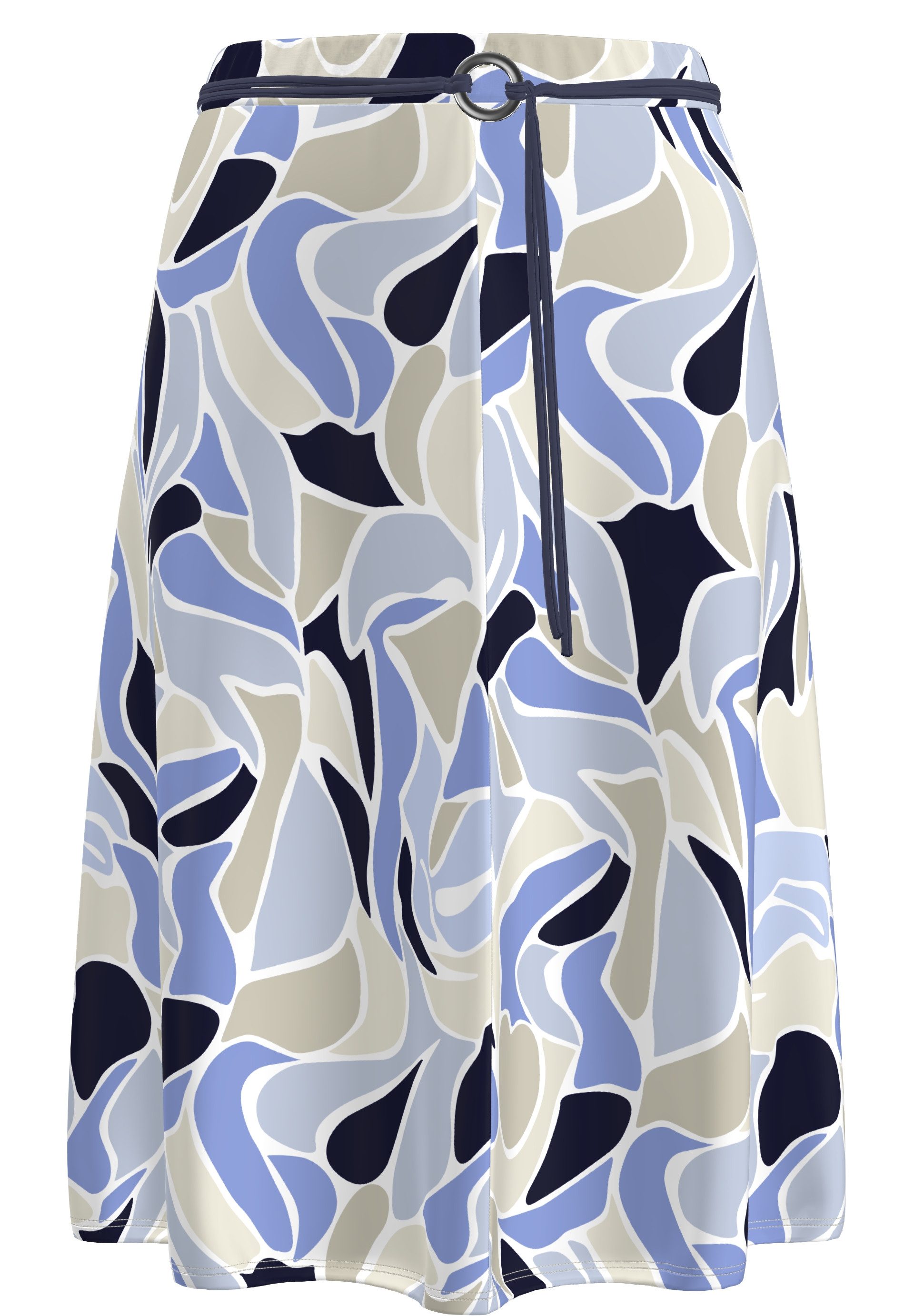 FRANK WALDER A-Linien-Rock mit Bindegürtel günstig online kaufen