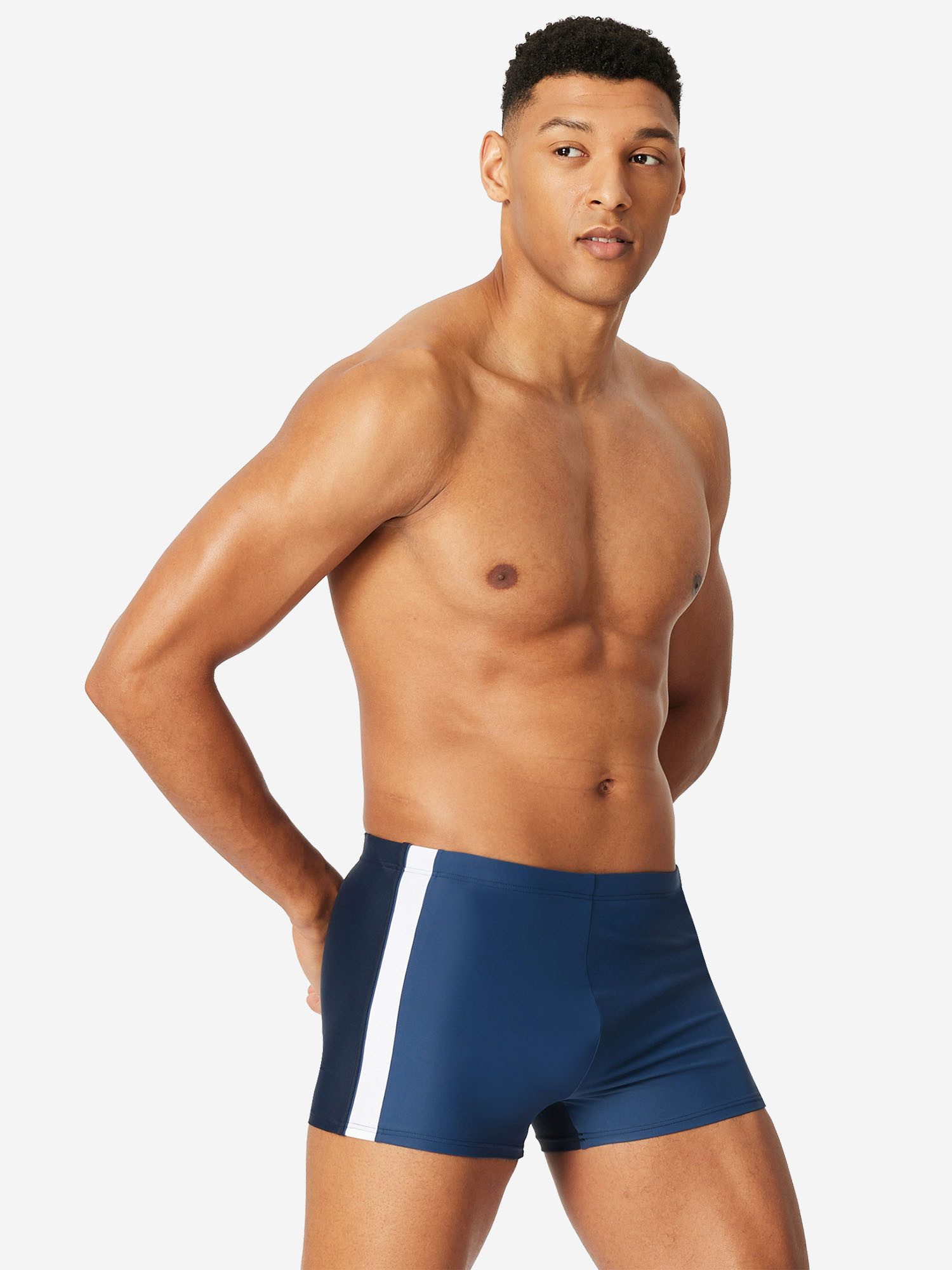 Schiesser Boxer-Badehose Ocean Swim (2-St) Badeboxer, Schwimmshorts Boxer, Badeshorts