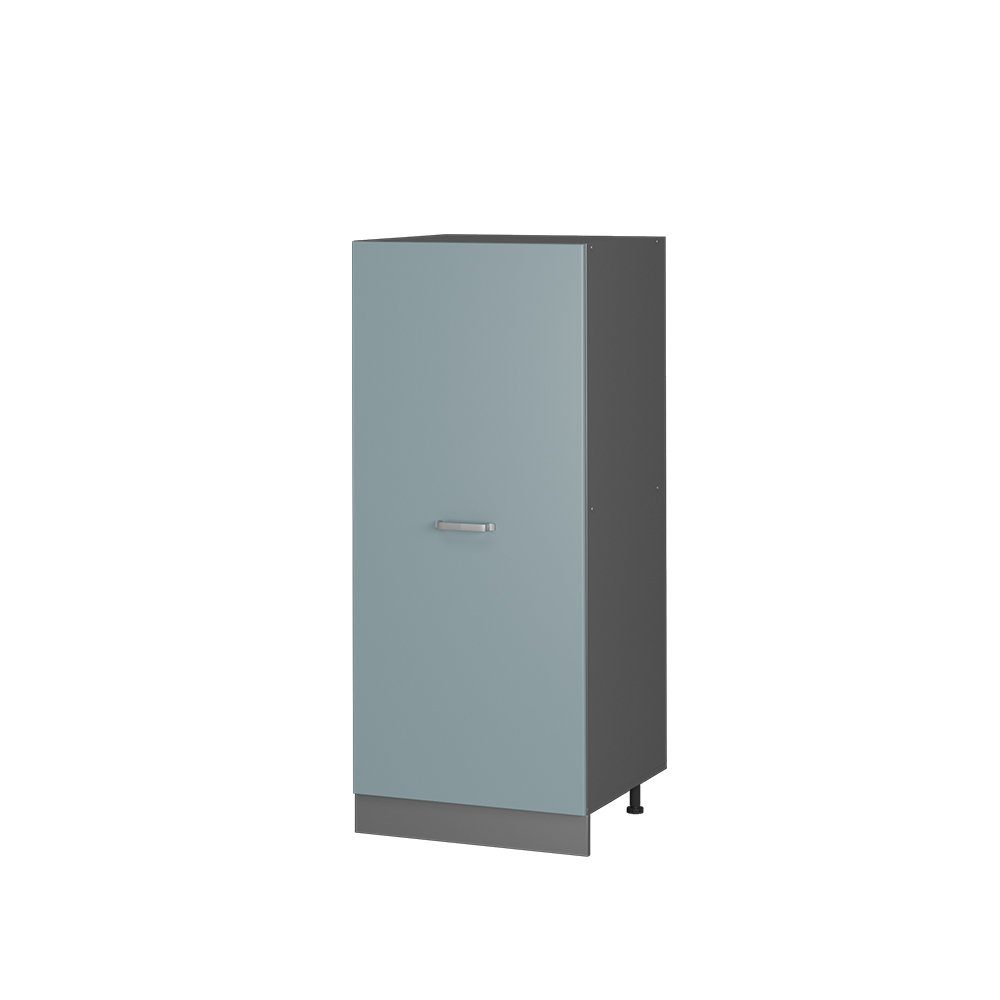Vicco Hochschrank R-Line, Blau-Grau/Anthrazit, 60 cm günstig online kaufen