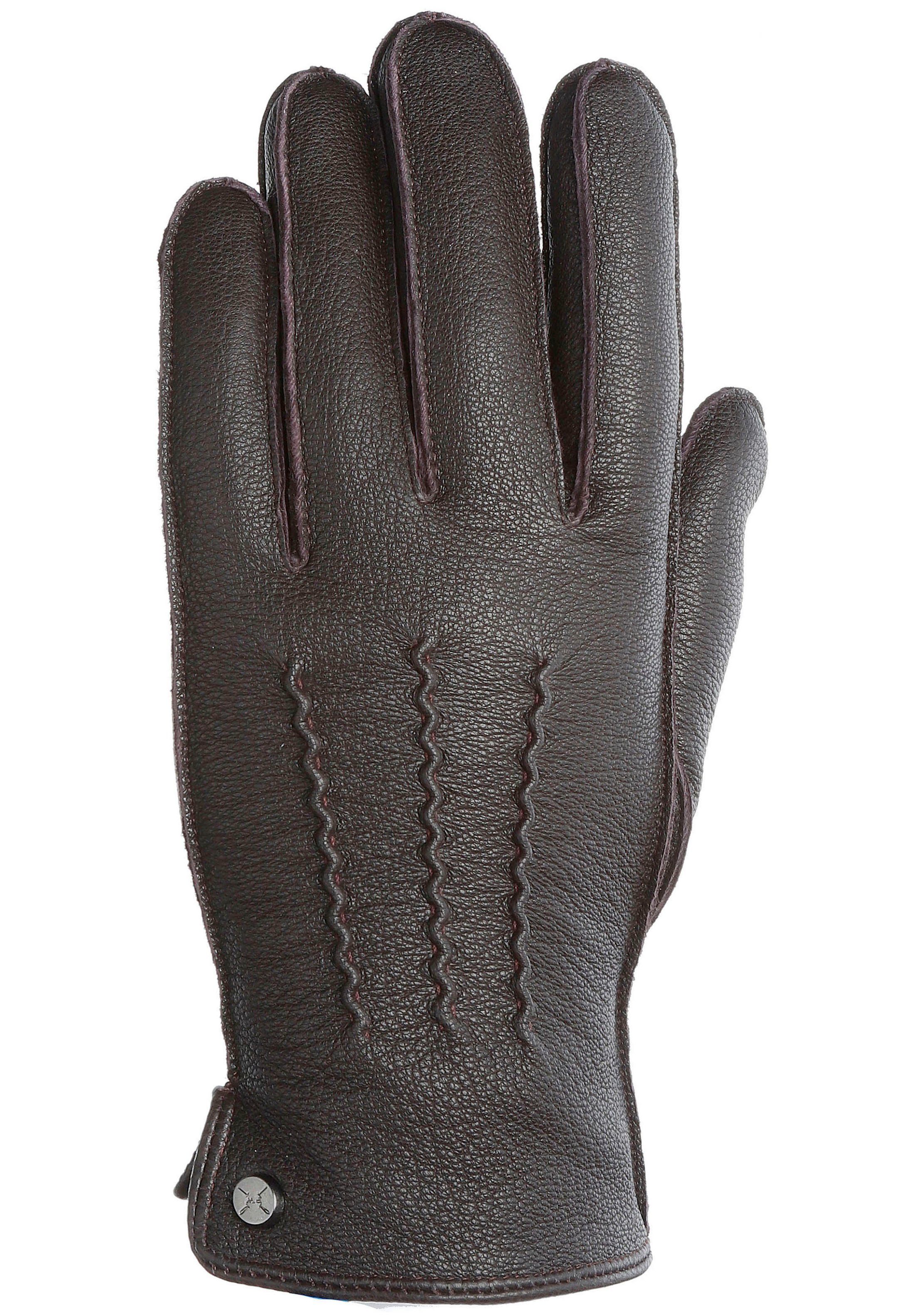 PEARLWOOD Lederhandschuhe Luke Atmungsaktiv, Wärmeregulierend, Wind günstig online kaufen