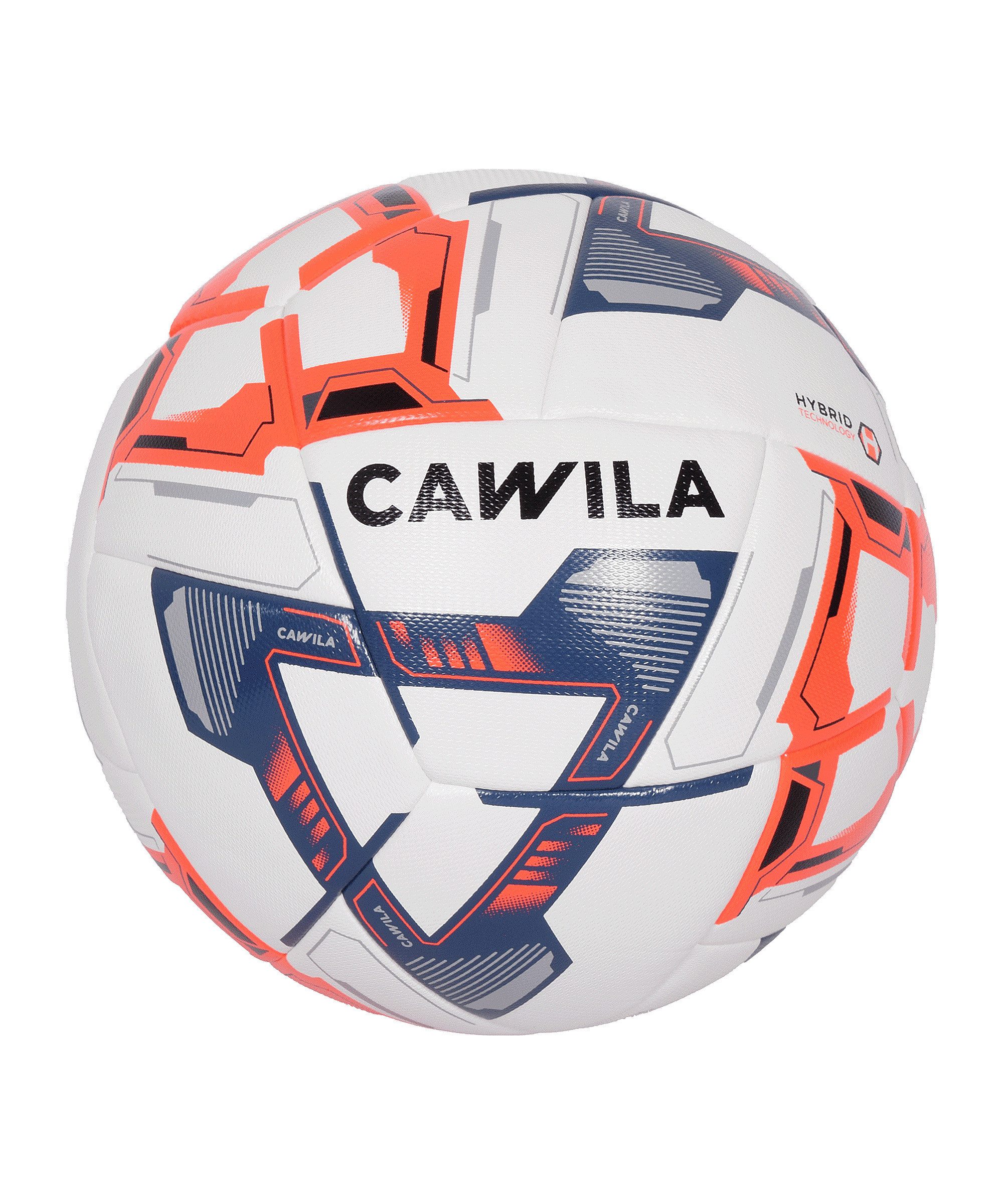 Cawila Fußball Cawila NEXUS T24 HYBRID Fussball, navy/flashgreen, stabil